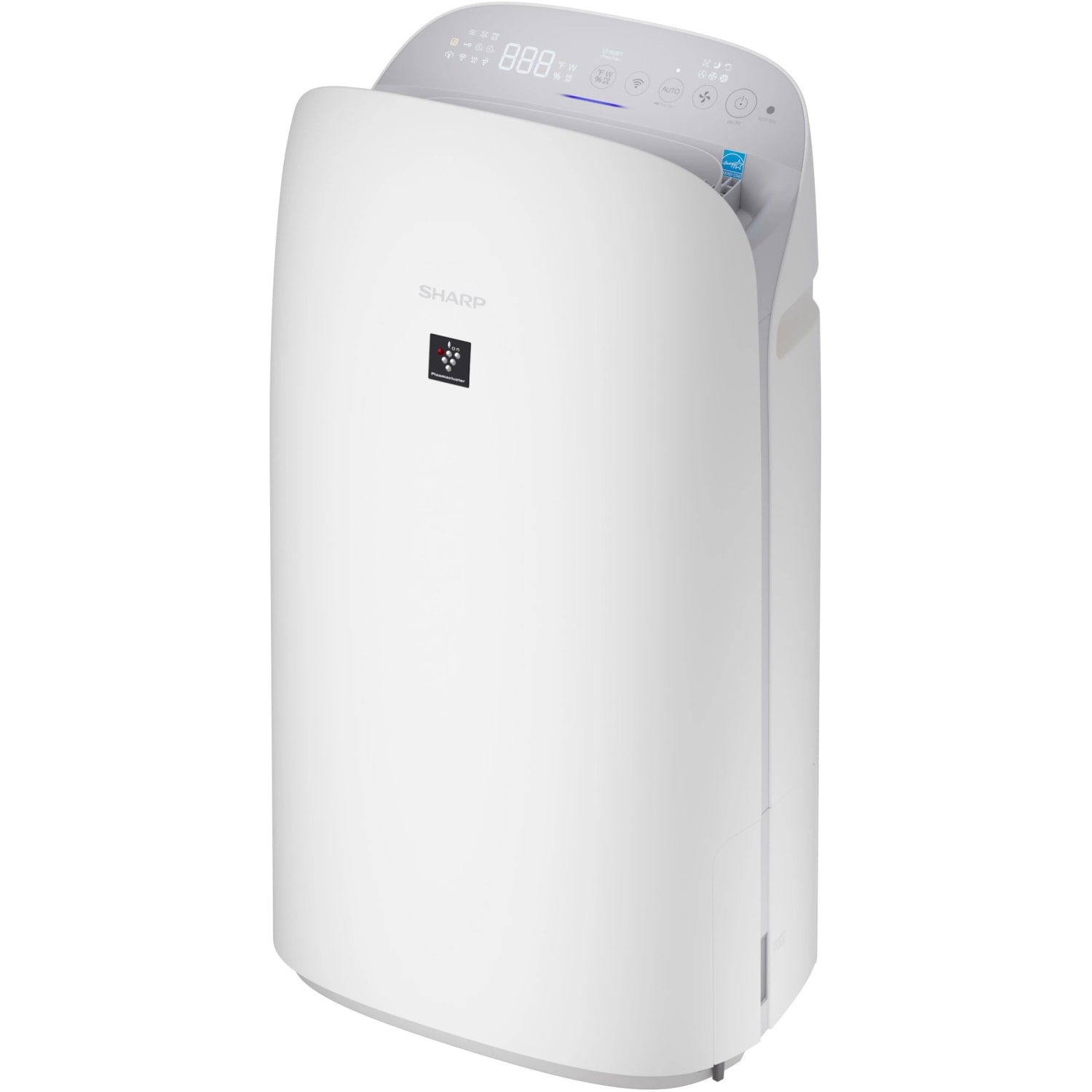 Sharp Plasmacluster Ion Air Purifier with True HEPA + Humidifier - True HEPA, Activated Carbon, S-Plasma Ion - 1913 Sq. ft.