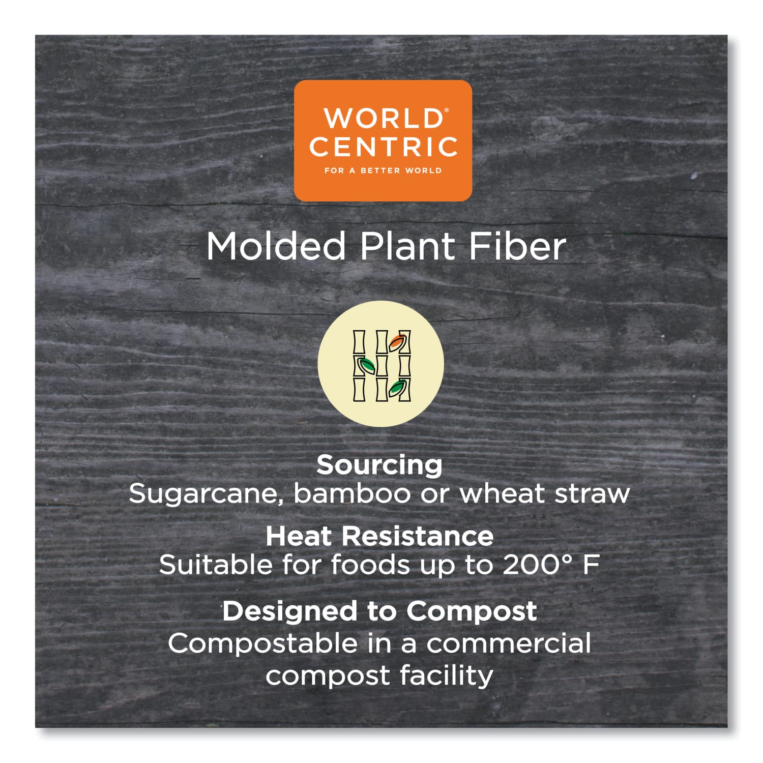 World Centric Fiber Containers, 2-1/8inH x 8-3/4inW x 6-1/2inD, Natural Paper, Pack Of 400 Containers - Image 4