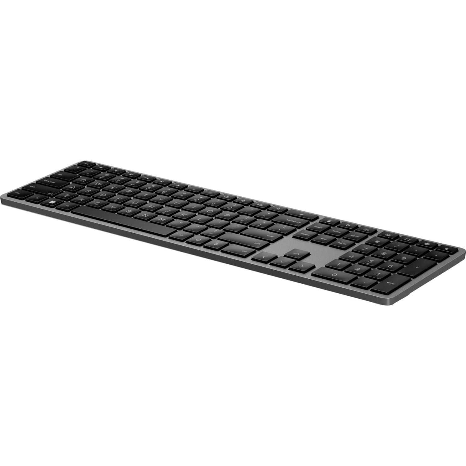 HP 975 Dual-Mode Wireless Keyboard - Wireless Connectivity - Bluetooth - 2.40 GHz - Notebook - PC, Mac - Black - Image 5