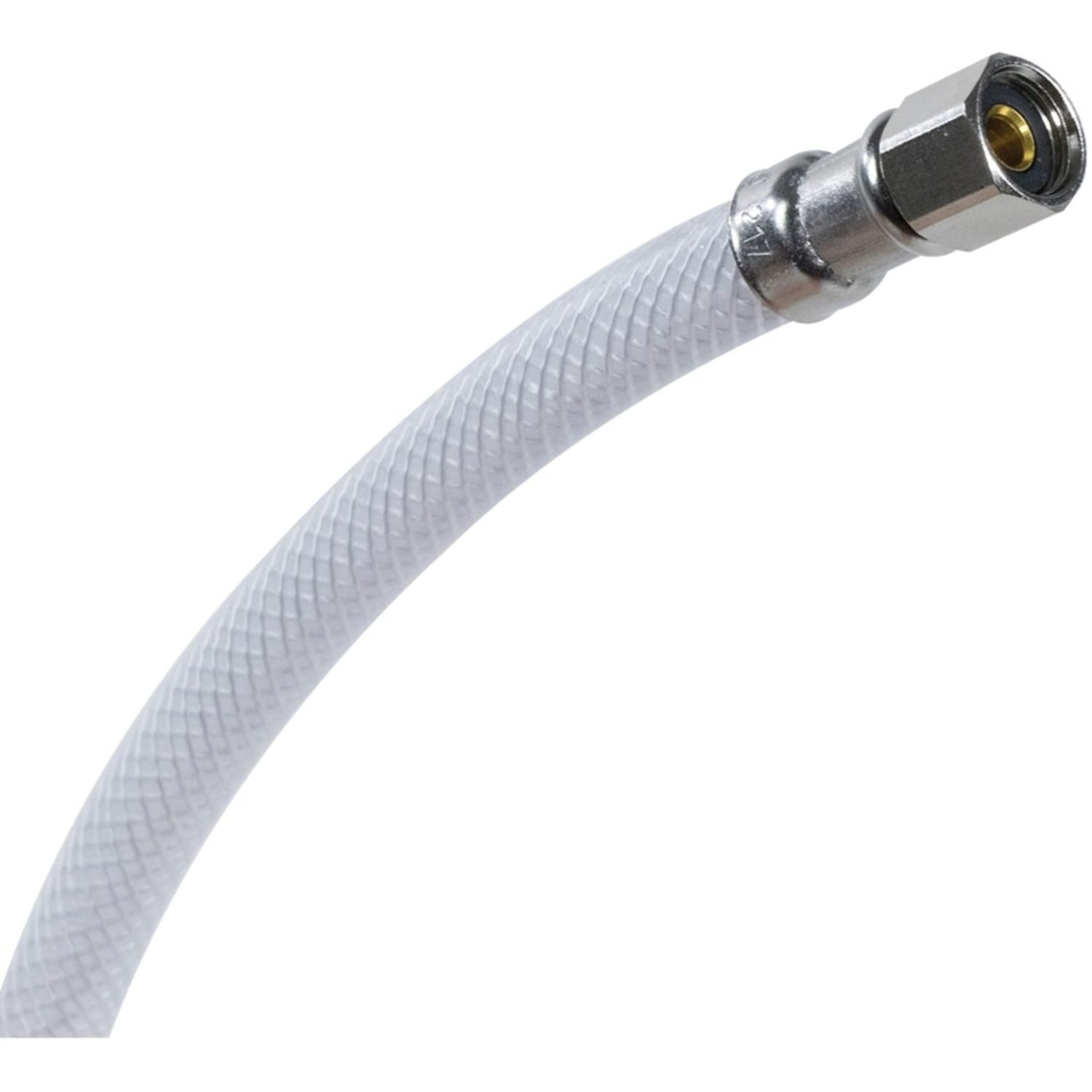 Certified Appliance Accessories PVC Ice Maker Connector with 1/4in Compression - 48in - White - Polyester, Polyvinyl Chloride (PVC), Stainless Steel - Image 4
