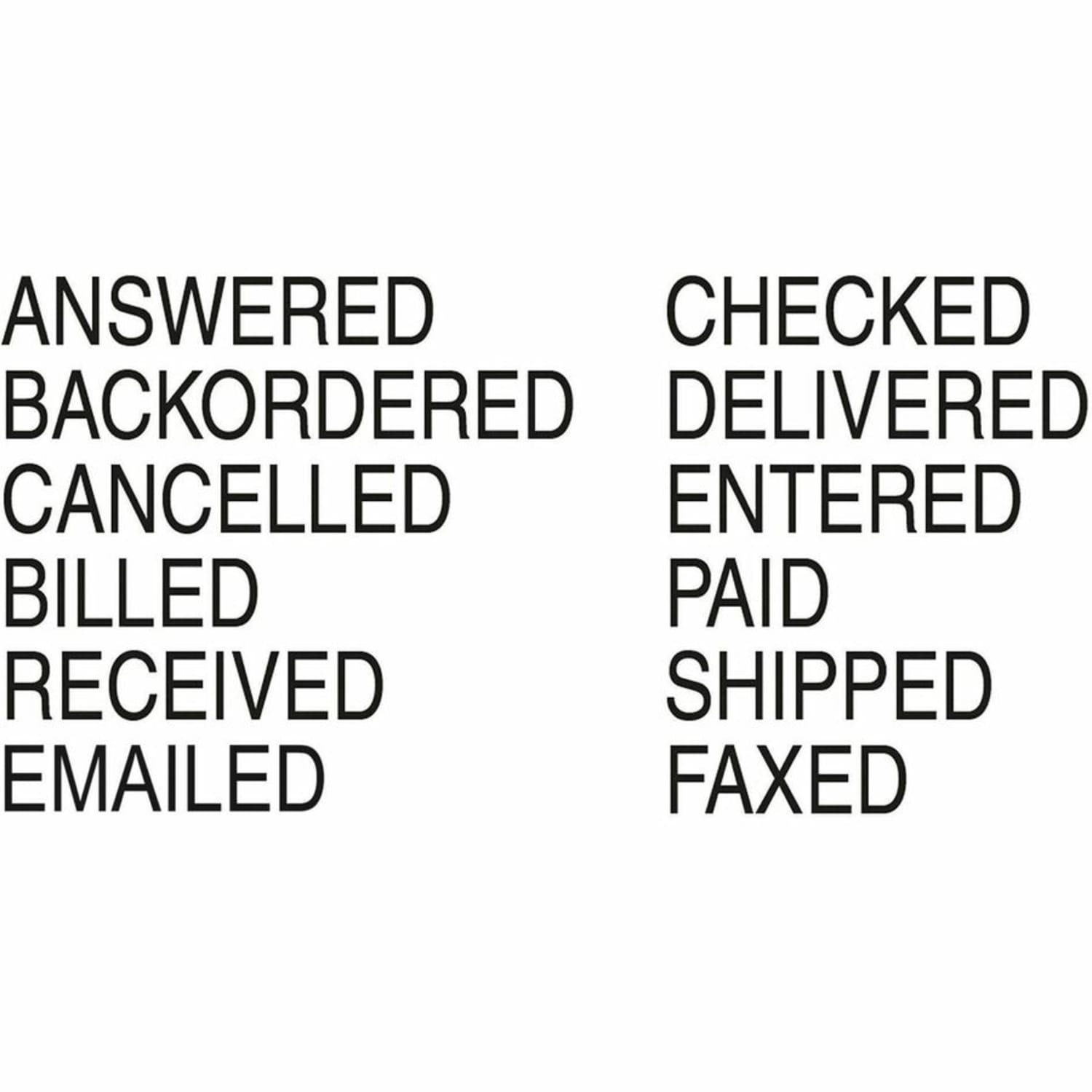 Trodat Professional 12 Message Date Stamp - T5117 - Image 4