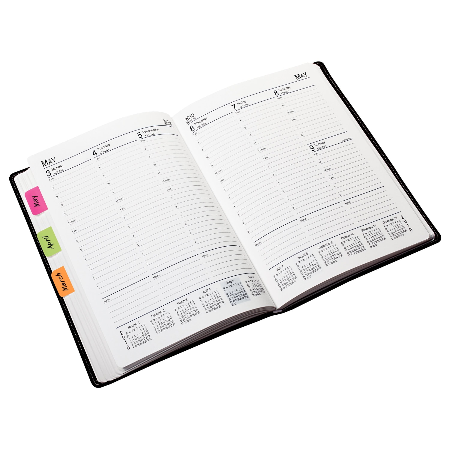Post-it Notes Durable Filing Tabs, 1in x 1-1/2in, Green/Orange/Pink, 22 Flags Per Pad, Pack Of 3 Pads - Image 5