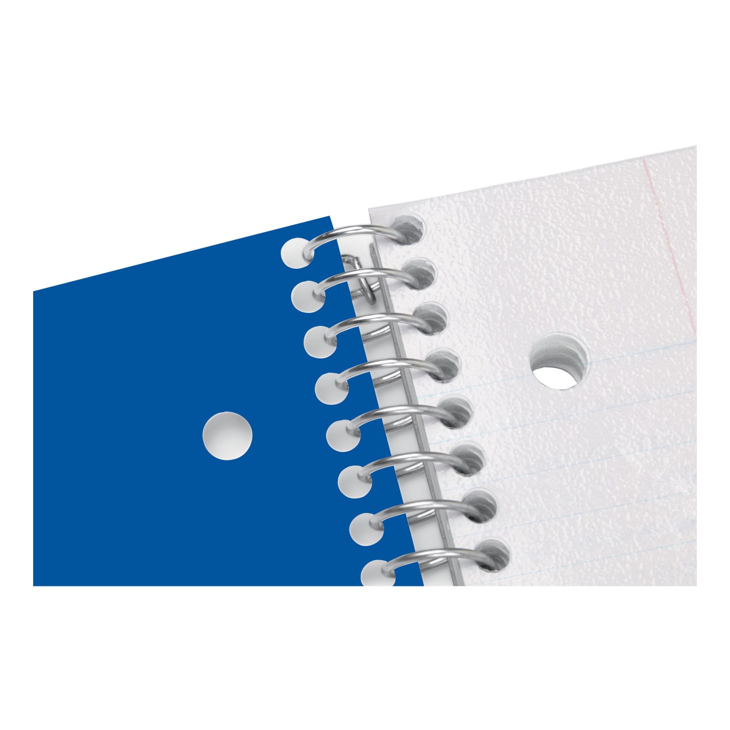 Office Depot Brand Stellar Poly Notebook, 8in x 10-1/2in, 5 Subject, Wide Ruled, 200 Sheets, Blue - Image 5