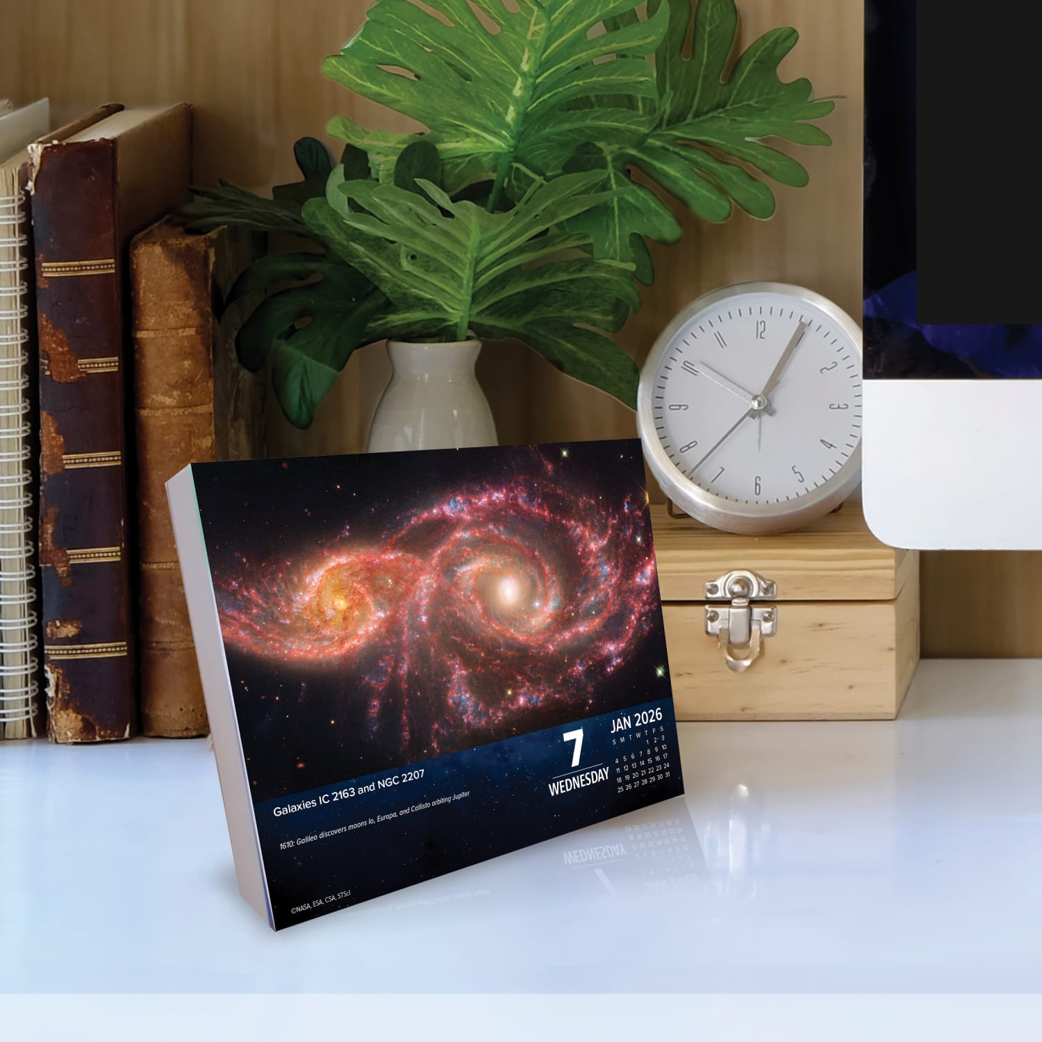 2026 Willow Creek Press Page-A-Day Daily Desk Calendar, 6-1/4in x 5-1/2in, Astronomy, January To December, 53911 - Image 3