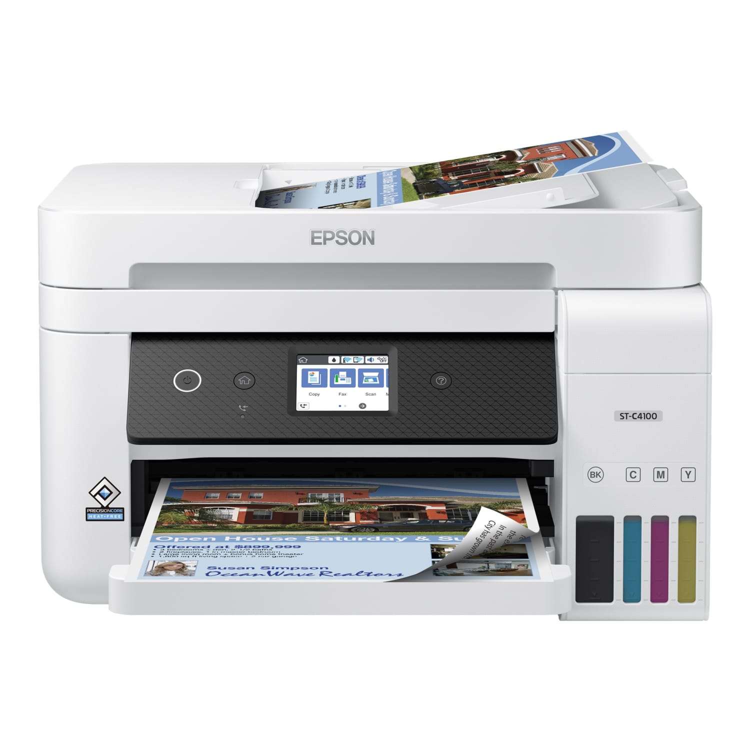 Epson WorkForce ST-C4100 Supertank Inkjet All-in-One Color Printer