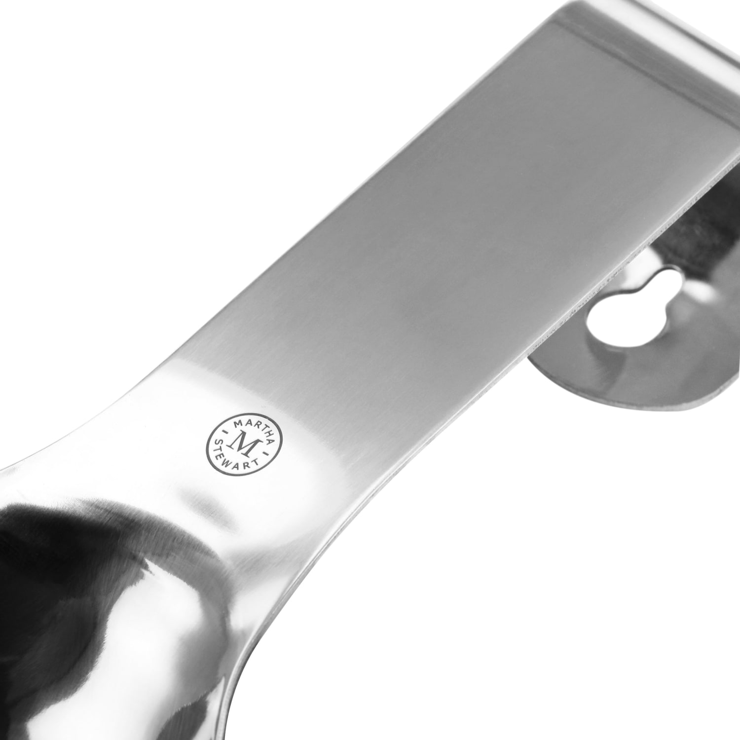 Martha Stewart Spoon And Utensil Rest, 9-3/4in, Silver - Image 4