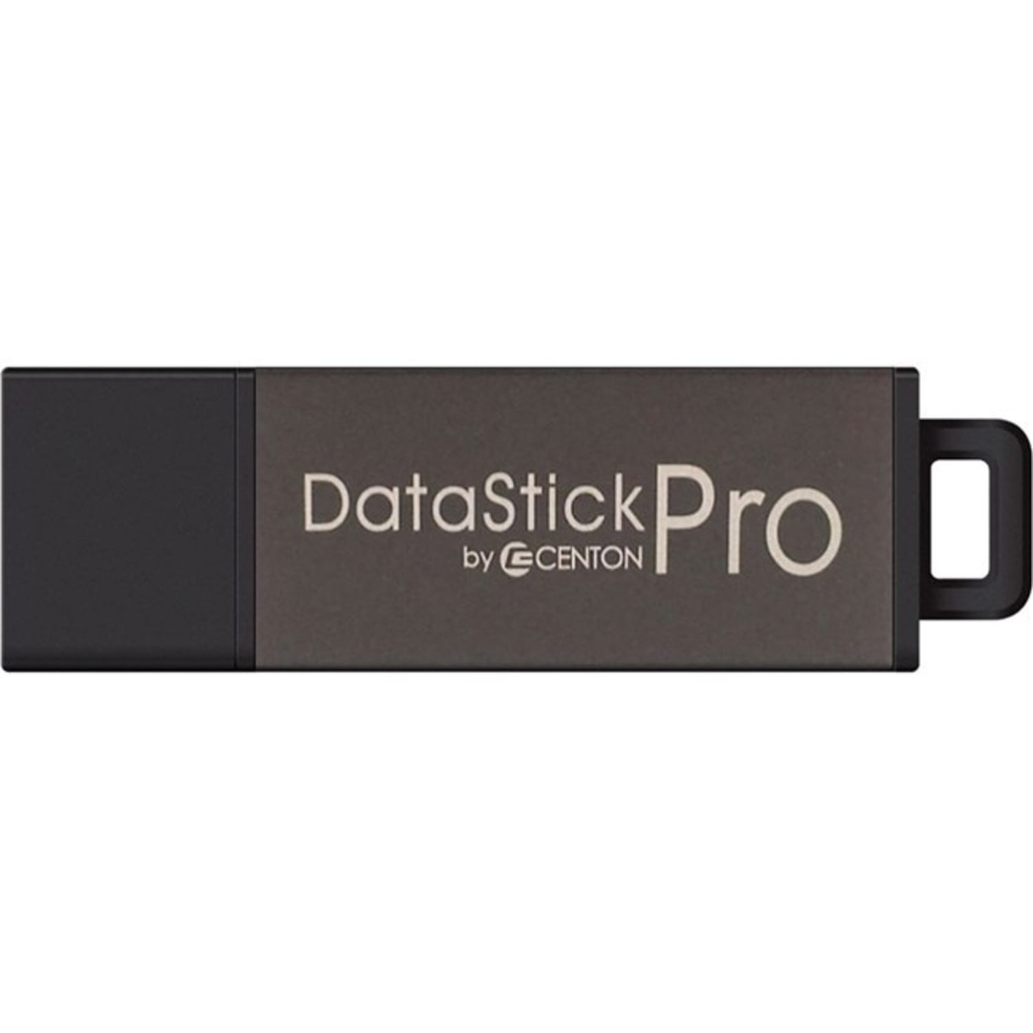 Centon DataStick Pro USB 2.0 Flash Drive, Gray, 64GB - Image 3