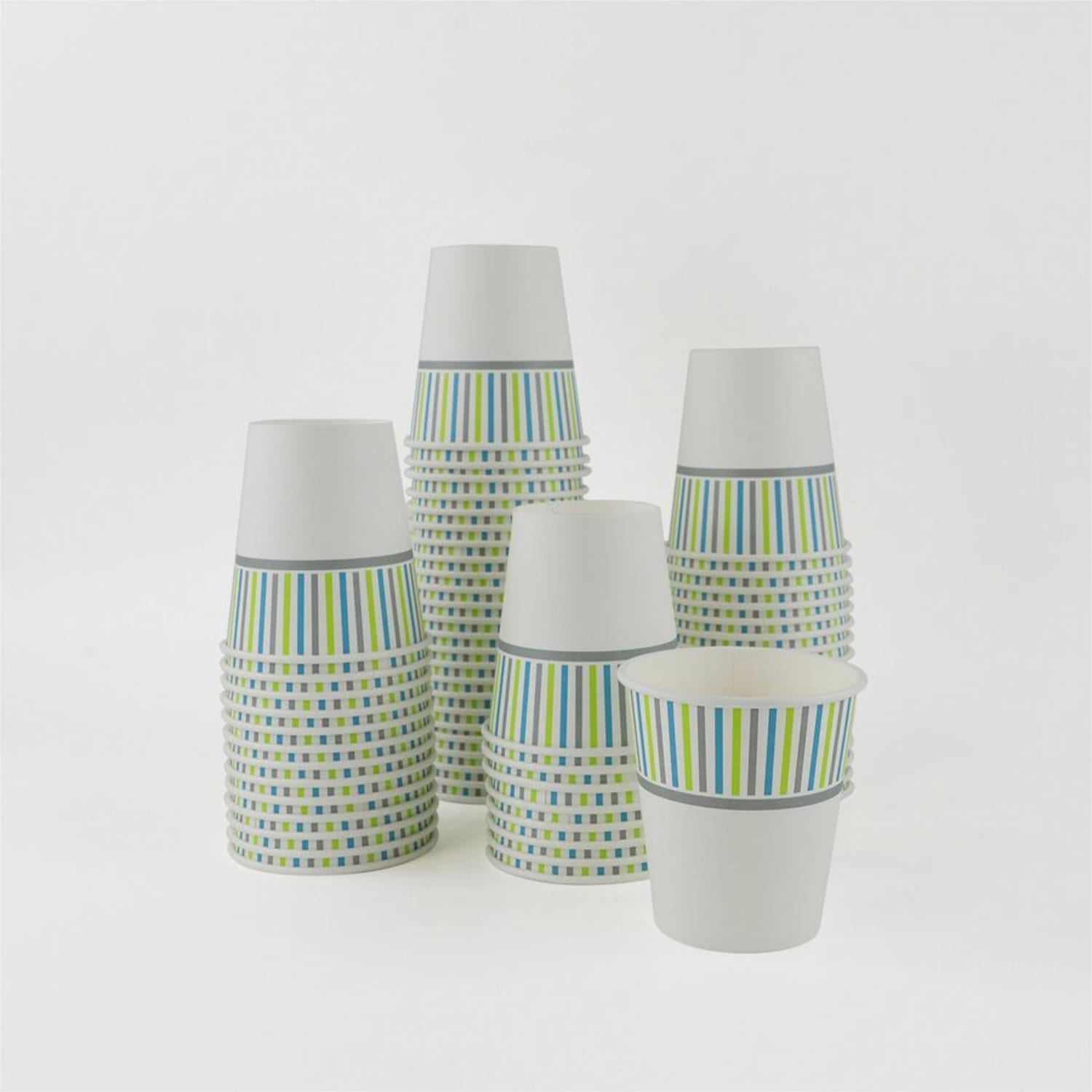 Genuine Joe 8 oz Hot Beverage Cups - 8 fl oz - Assorted - Paper - Hot Chocolate, Cappuccino, Tea, Coffee, Beverage - 50 / Pack - Image 4