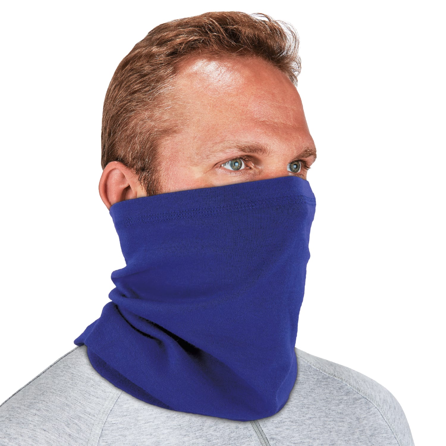 Ergodyne Chill-Its 6493FR Fire-Resistant Cooling Neck Gaiter, Blue - Image 3