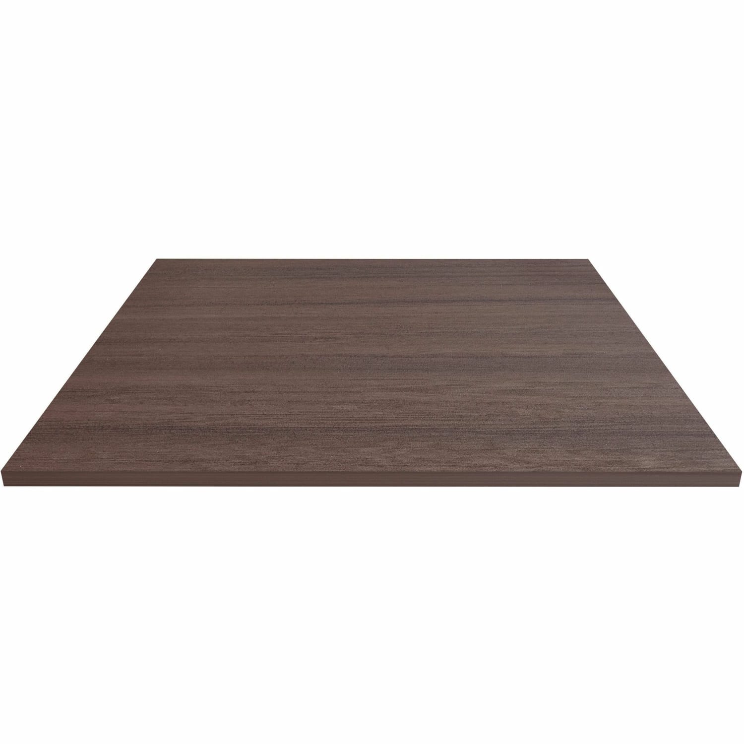 Lorell Hospitality/Conference Tabletop, 42inW x 42inD, Espresso, 18253