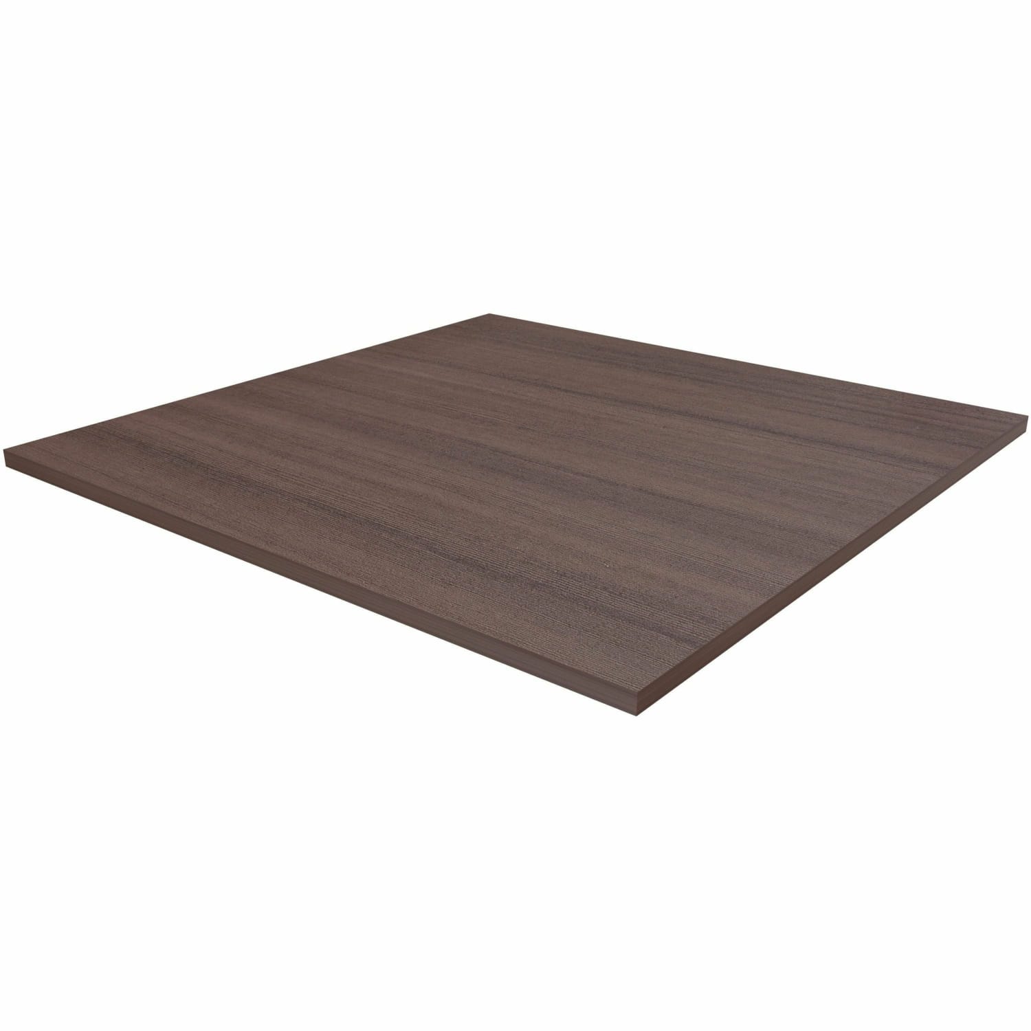 Lorell Hospitality/Conference Tabletop, 42inW x 42inD, Espresso, 18253 - Image 4
