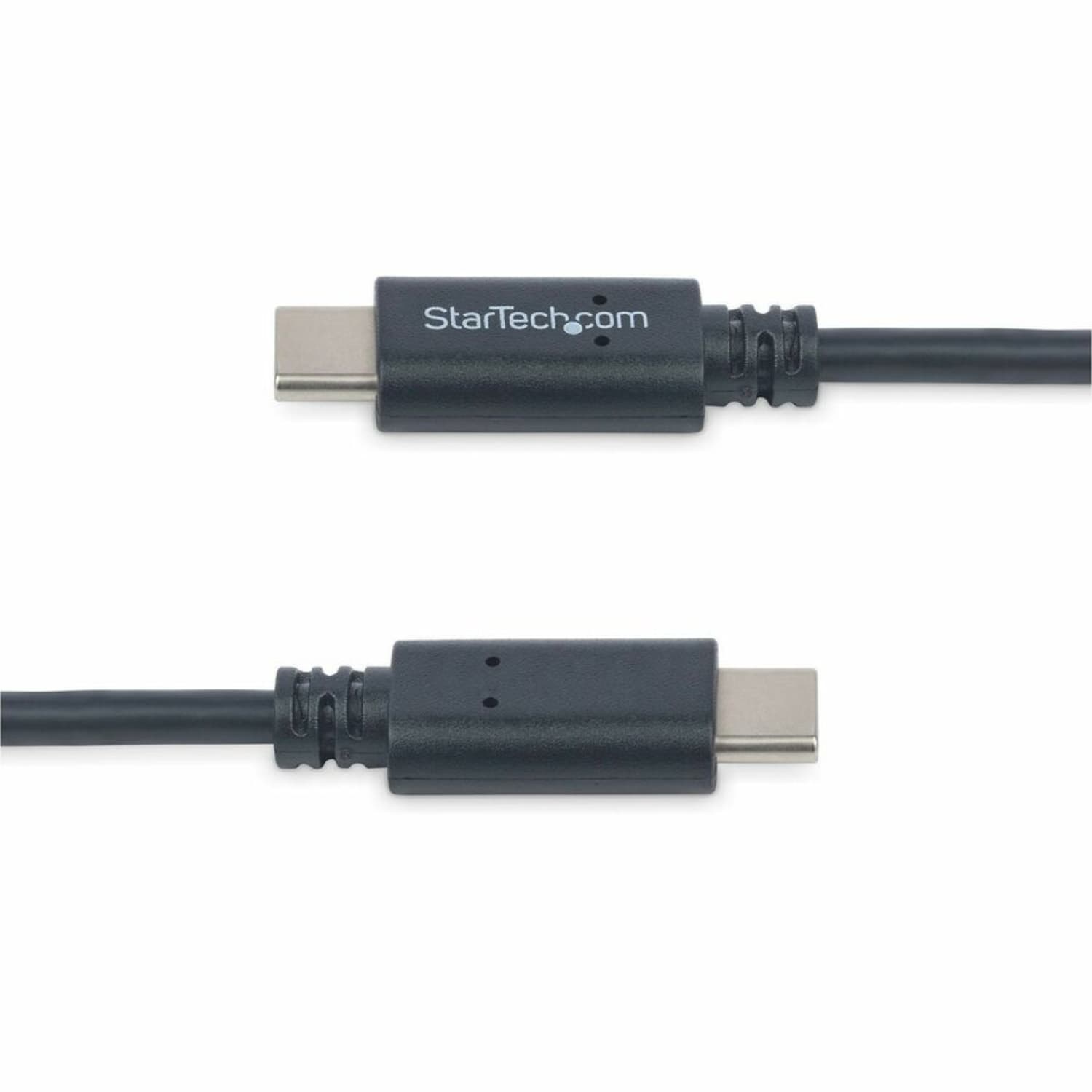 StarTech.com 1m 3ft USB C Cable - M/M - USB 2.0 - USB-IF Certified - USB-C Charging Cable - USB 2.0 Type C Cable - First End: 1 x Type C Male USB - Second End: 1 x Type C Male USB - 60 MB/s - Shielding - Nickel Plated Connector - Black - Image 5