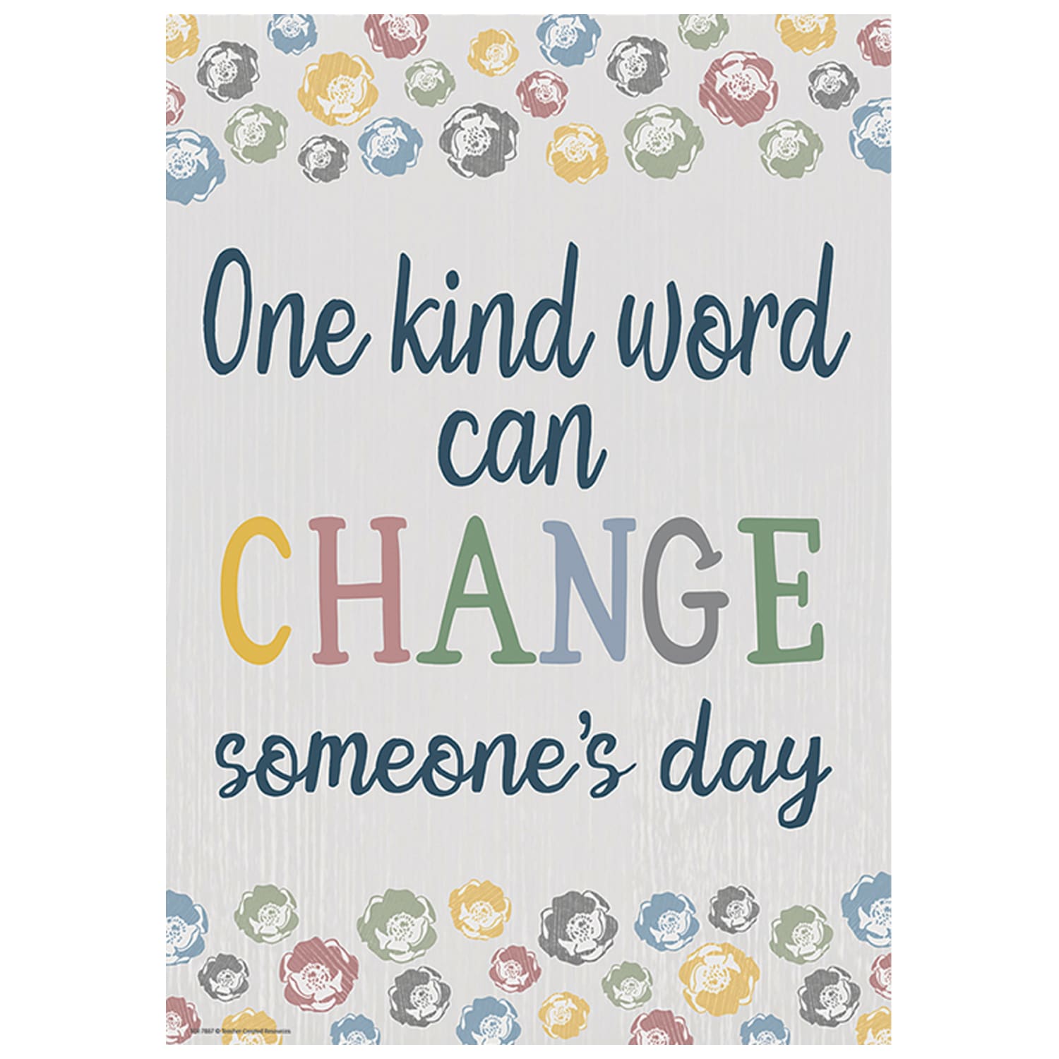 Teacher Created Resources Classroom Cottage Positive Posters, 13-3/8in x 19in, Set Of 6 Posters - Image 5