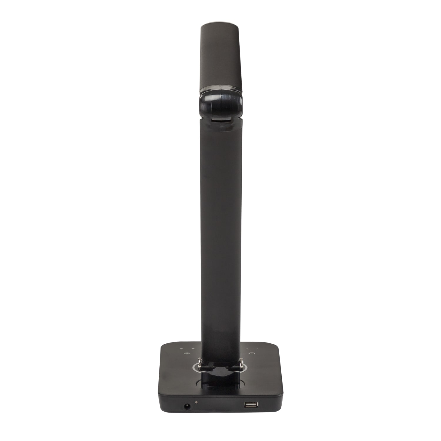 Safco Vamp LED Wireless Charging Lamp, 16-3/4inH, Black - Image 4
