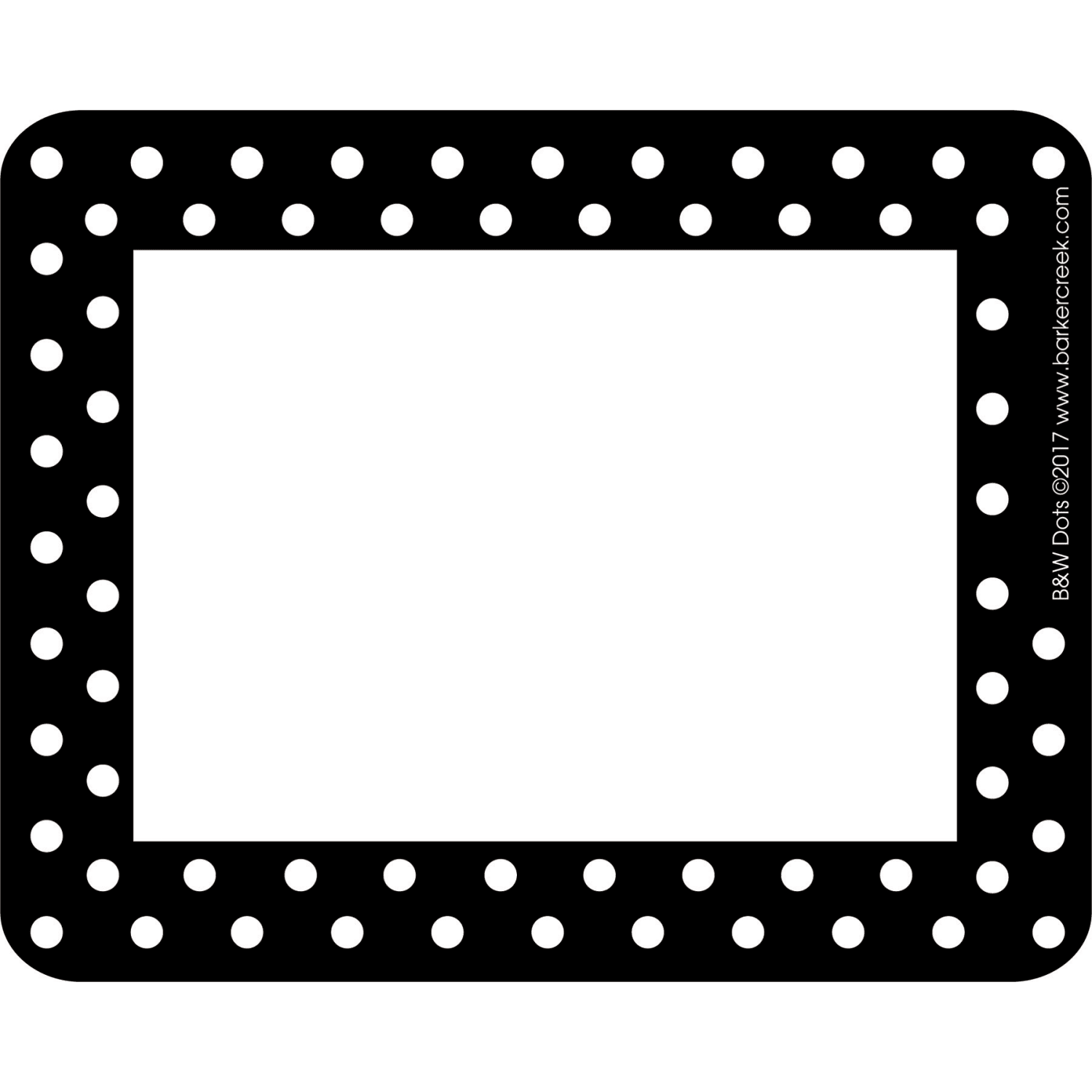 Barker Creek Name Plate/Name Tag Set, Dot - Image 3