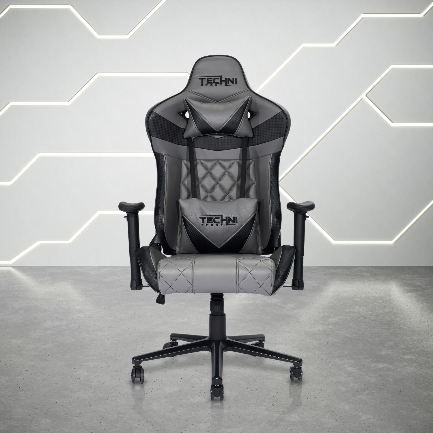 Techni Sport RTA-TSXL3-GRY Computer Gaming Chair - Image 3