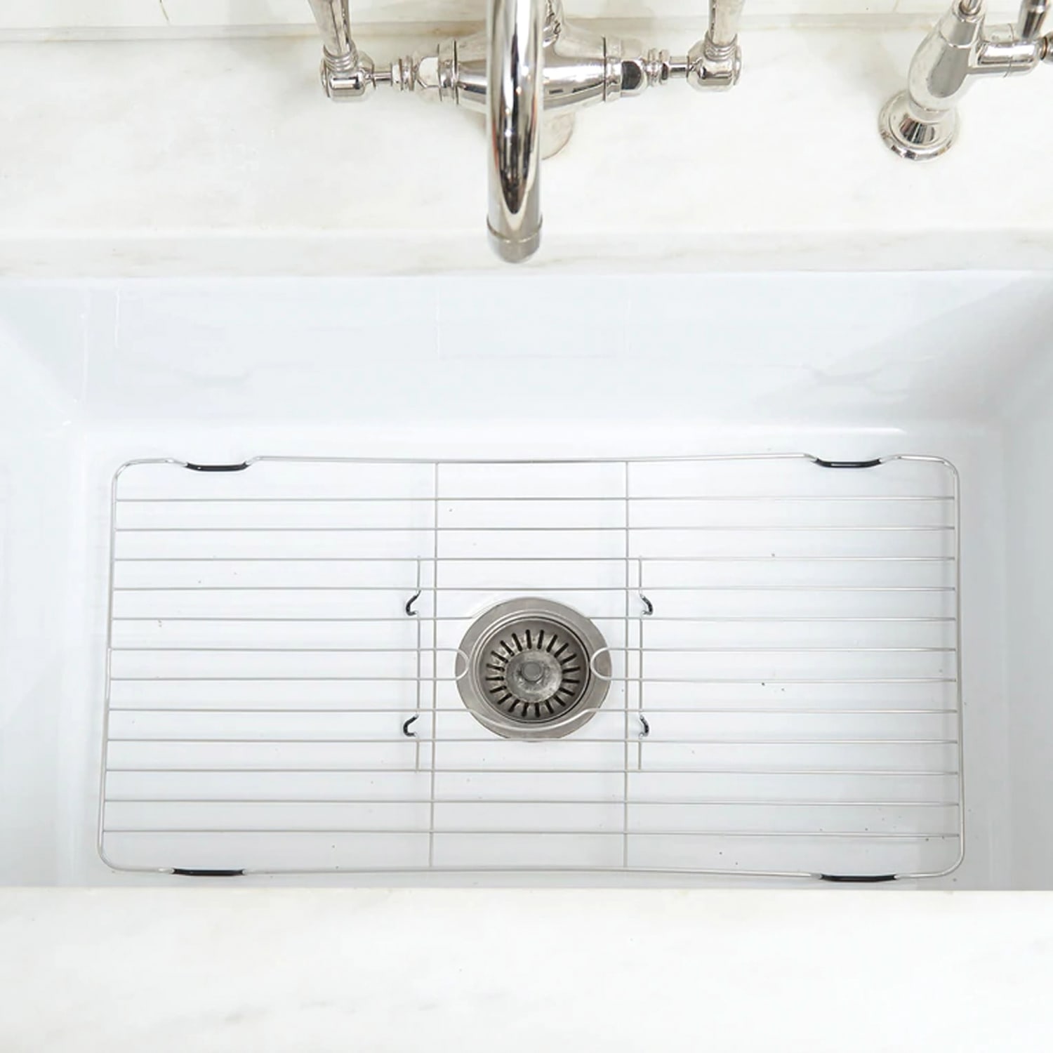 Better Houseware Stainless-Steel Sink Protector, Extra Large, Silver - Image 5