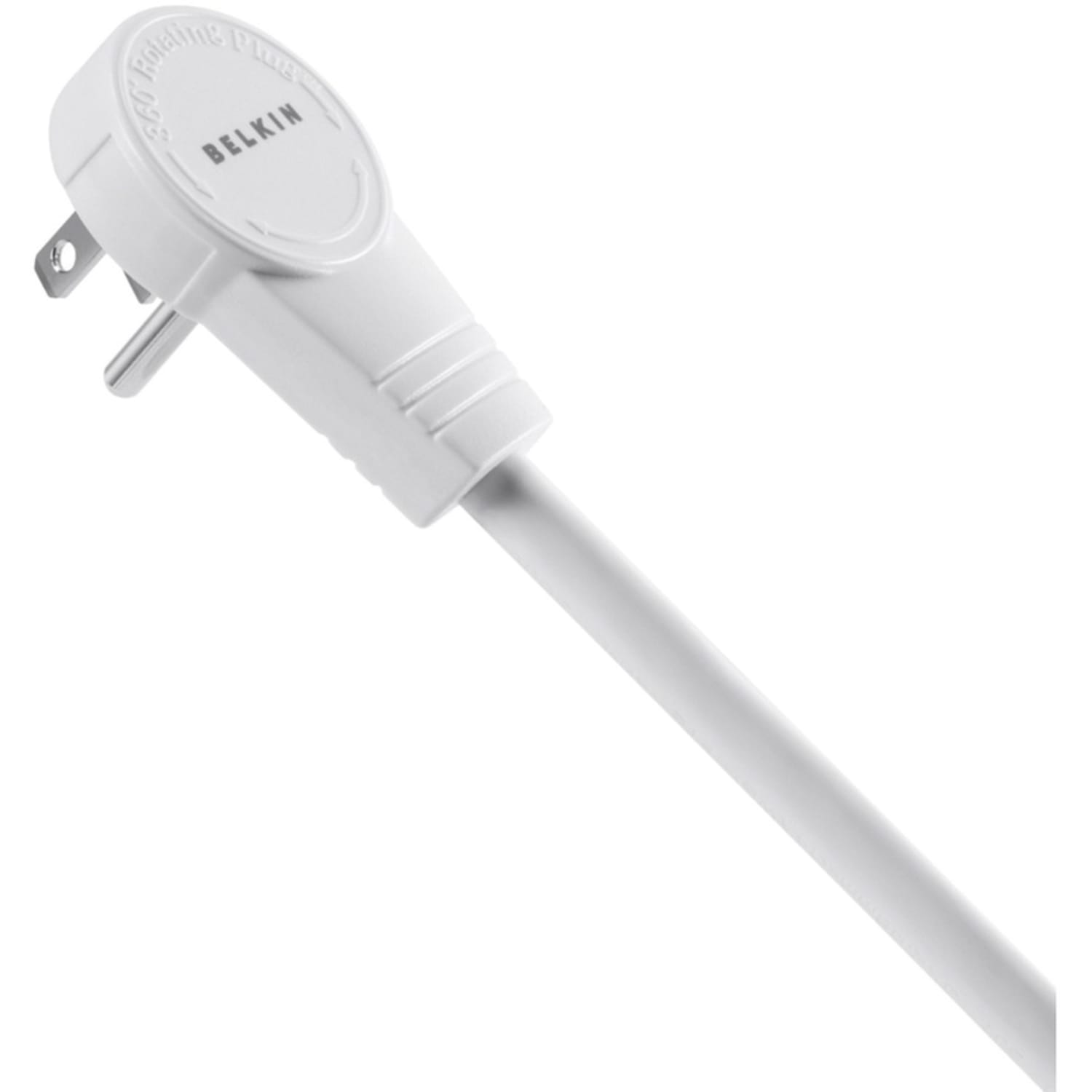 Belkin 6 Outlet Power Strip Surge Protector with 6ft Power Cord - 720 Joules - White - Receptacles: 6 x NEMA 5-15R - 720J - Image 6
