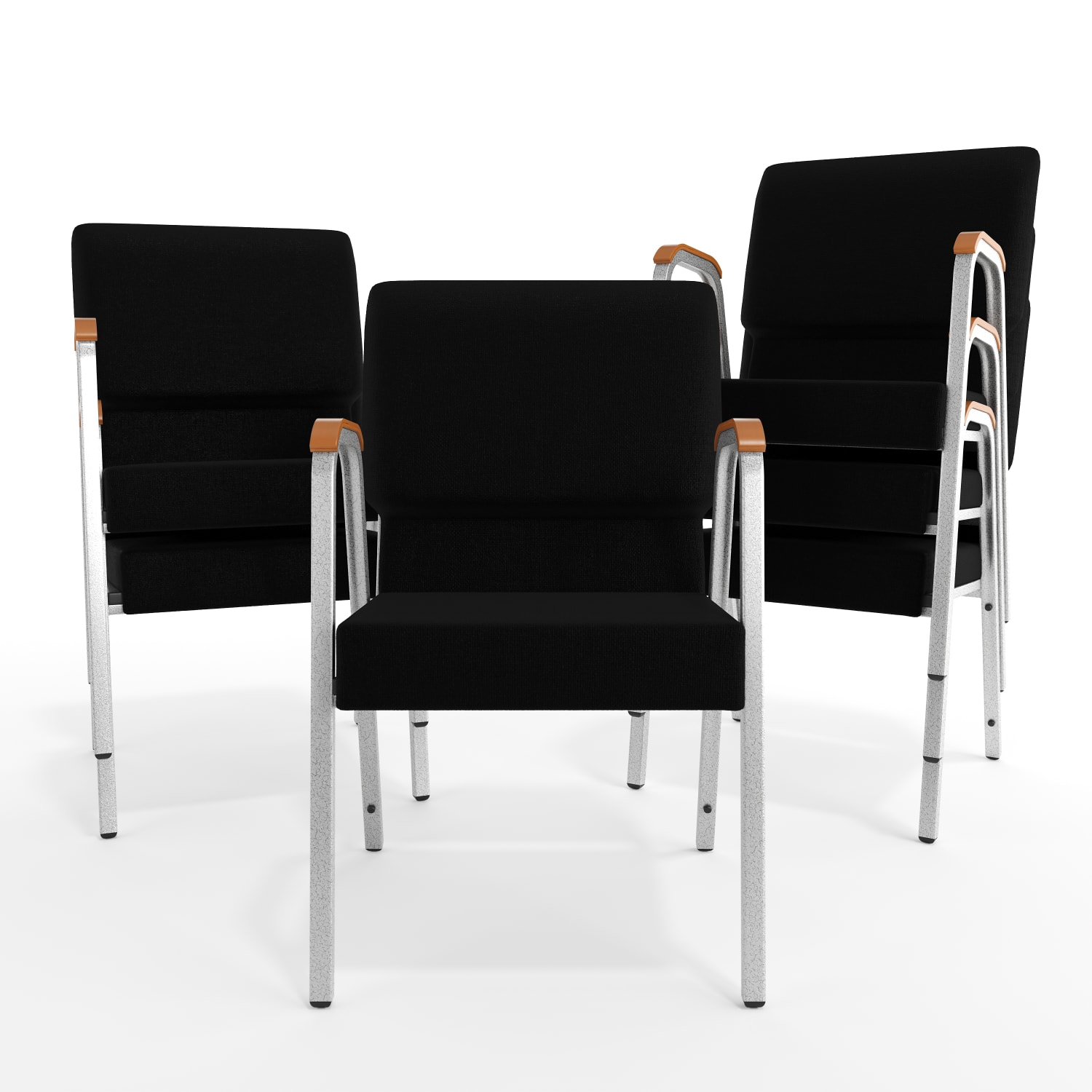 Flash Furniture HERCULES Series Stacking Wood Accent Arm Church Chair BlackSilver PopularChairscom Flash Furniture HERCULES Series Stacking Wood Accent Arm Church Chair BlackSilver PopularChairscom
