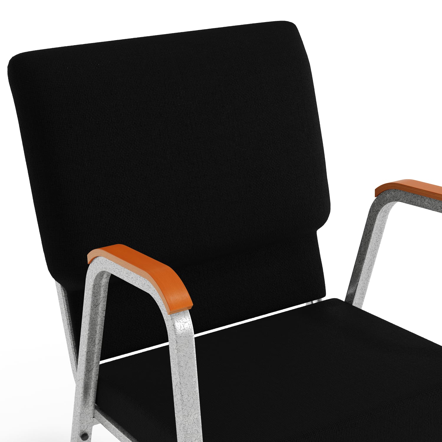 Flash Furniture HERCULES Series Stacking Wood Accent Arm Church Chair BlackSilver PopularChairscom Flash Furniture HERCULES Series Stacking Wood Accent Arm Church Chair BlackSilver PopularChairscom