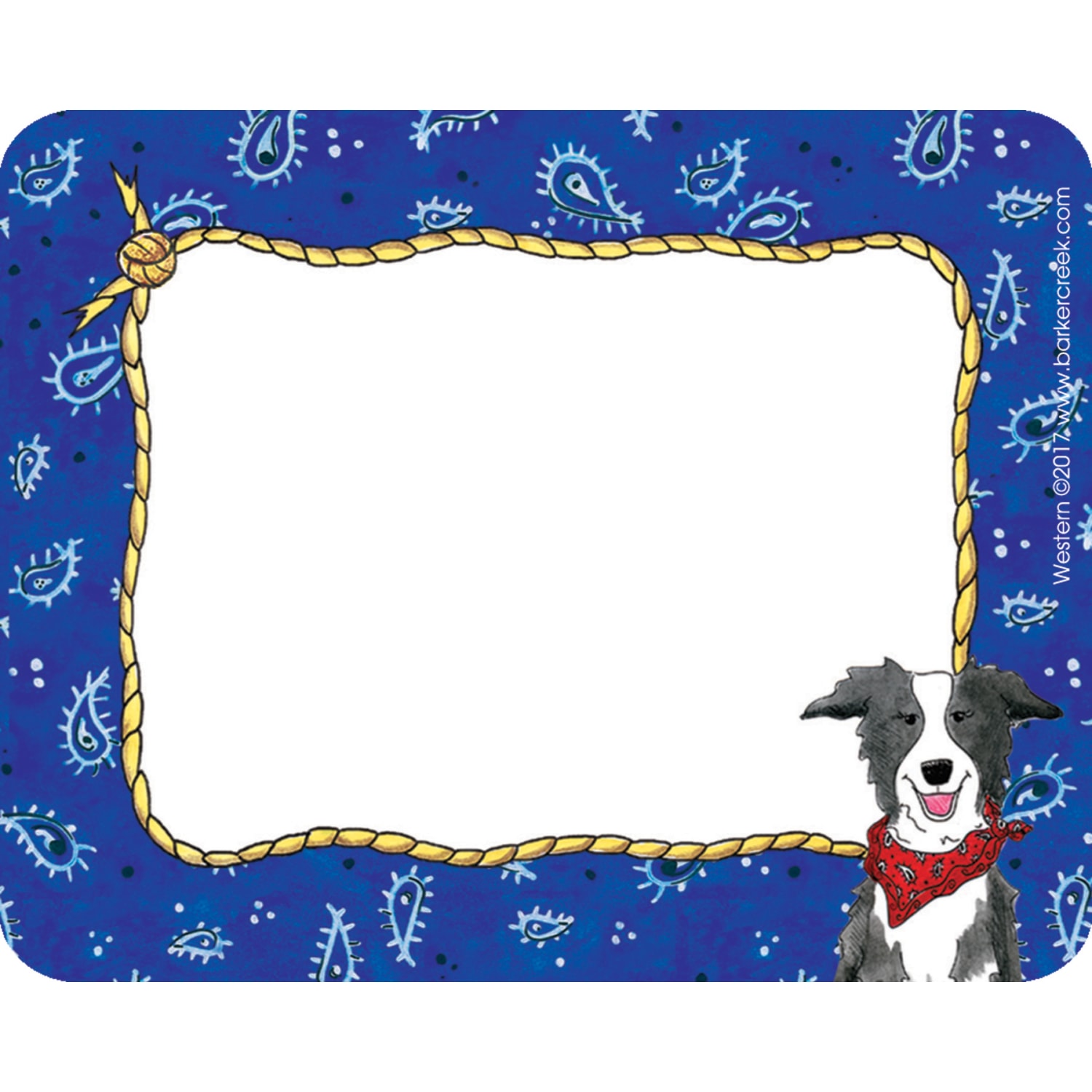 Barker Creek Name Tags, 2 -3/4" x 3 1/2", Western, 45 Name Tags Per Pack, Case Of 2 Packs - Image 3