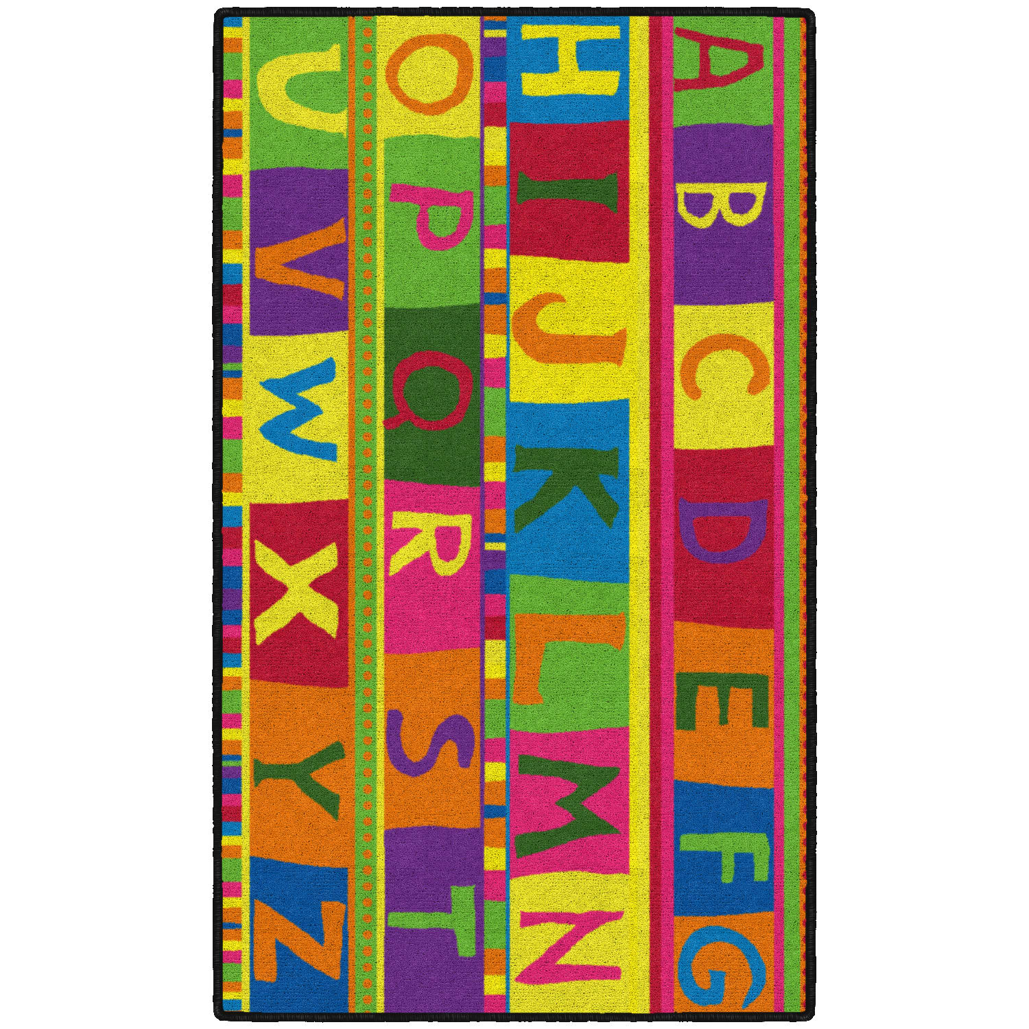 Flagship Carpets ABC Tapestry, 5ft x 8ft, Multicolor - Image 3