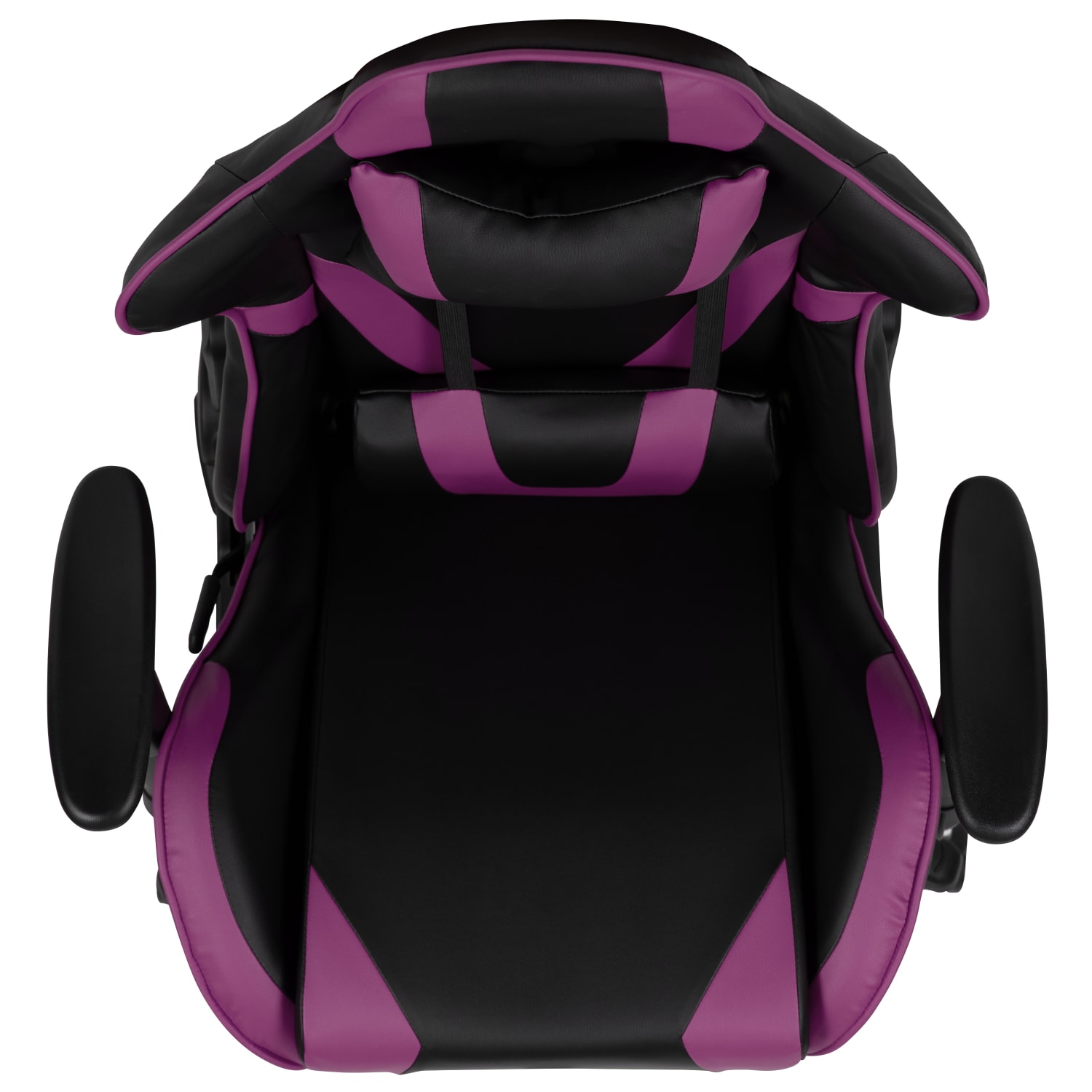 Flash Furniture X20 Ergonomic LeatherSoft High-Back Racing Gaming Chair, Purple - Image 12