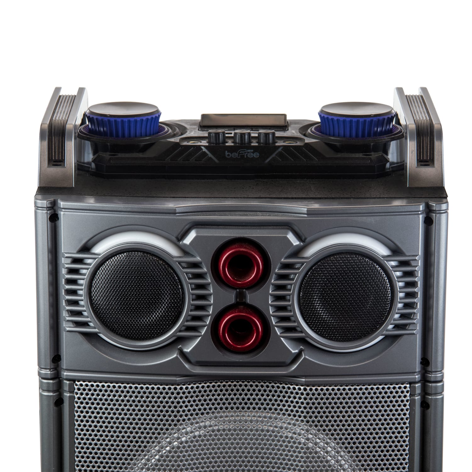 BeFree Sound Triple Portable Bluetooth Subwoofer Speaker With Party Lights, 99597500M - Image 5