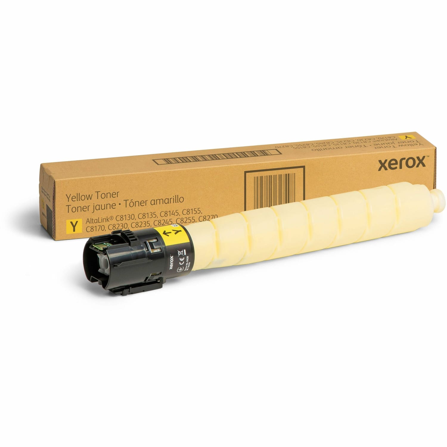 Xerox Genuine Xerox AltaLink C8100 Series Color Multifunction Printers? C8200 Series Color Multifunction Printers Yellow Toner Cartridge