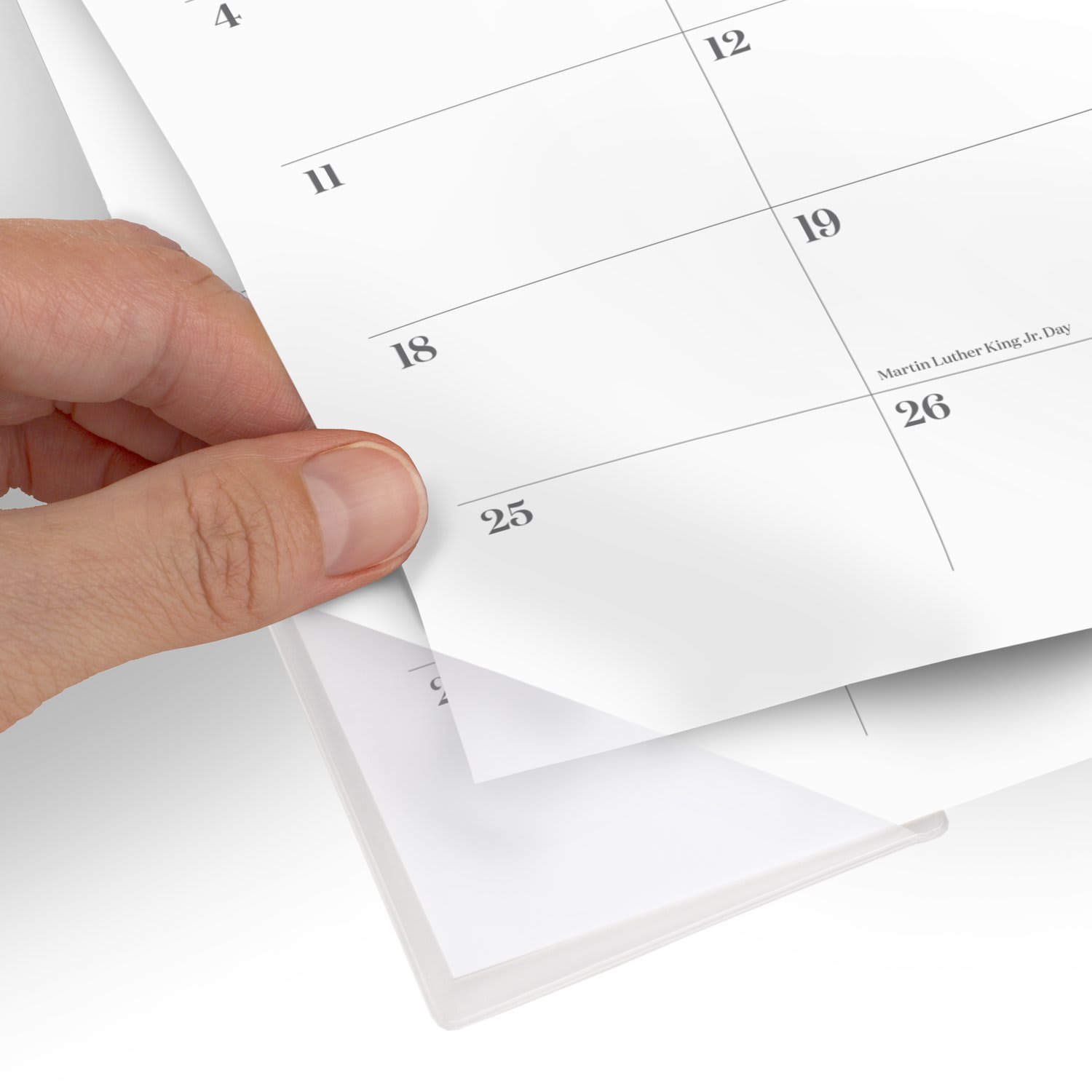 Cambridge WorkStyle 2026 Monthly Desk Pad Calendar, Cosmetic Pink, Compact, 17 3/4in x 11in - Image 6