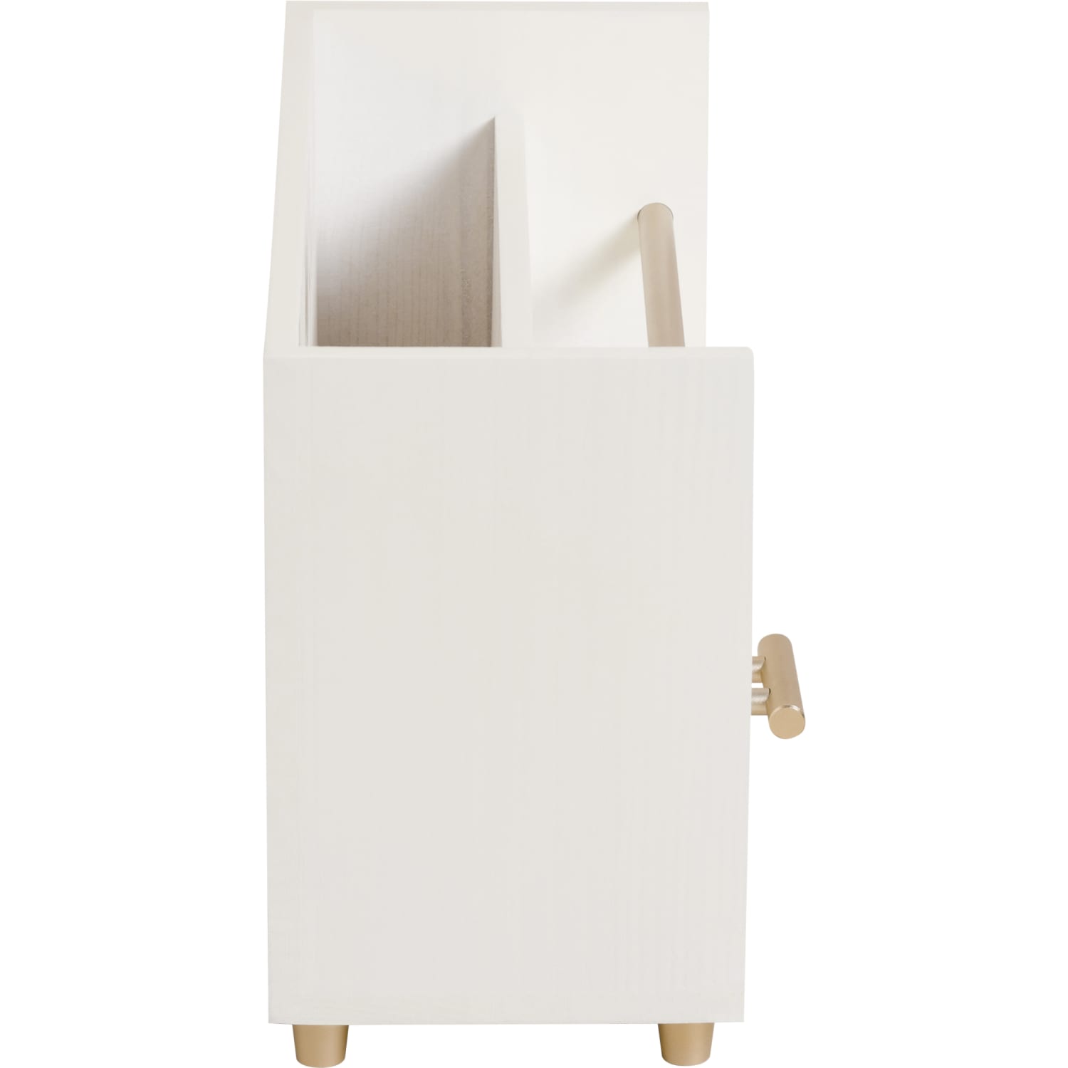 U Brands Juliet Collection Letter Sorter, 6inH x 9 1/2inW x 3 3/4inD, Pine Wood/Gold - Image 4