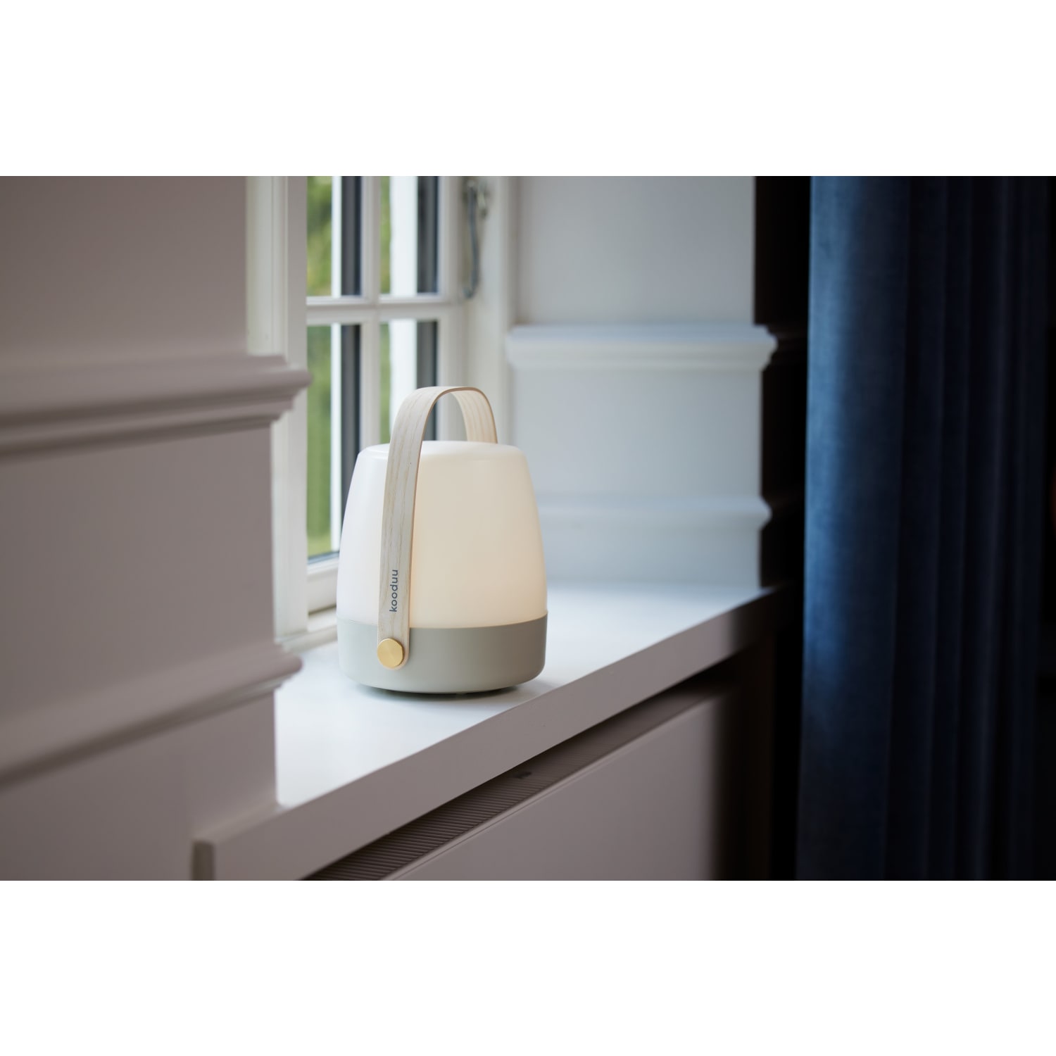 Kooduu Lite Up Play Cordless Indoor/Outdoor JBL Speaker Lamp, Sand - Image 4