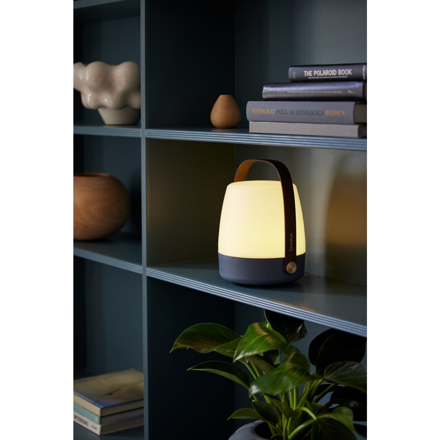 Kooduu Lite Up Play Mini Cordless Indoor/Outdoor JBL Speaker Lamp, Ocean - Image 3