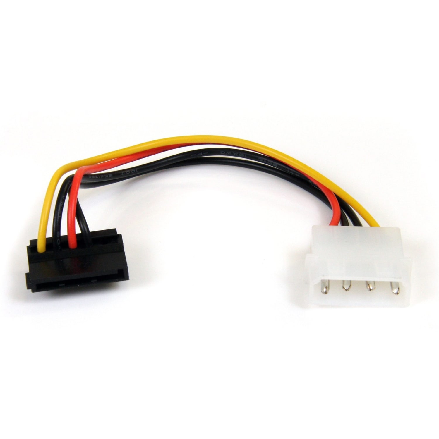 StarTech.com 6in 4 Pin Molex to Right Angle SATA Power Cable Adapter - Image 5