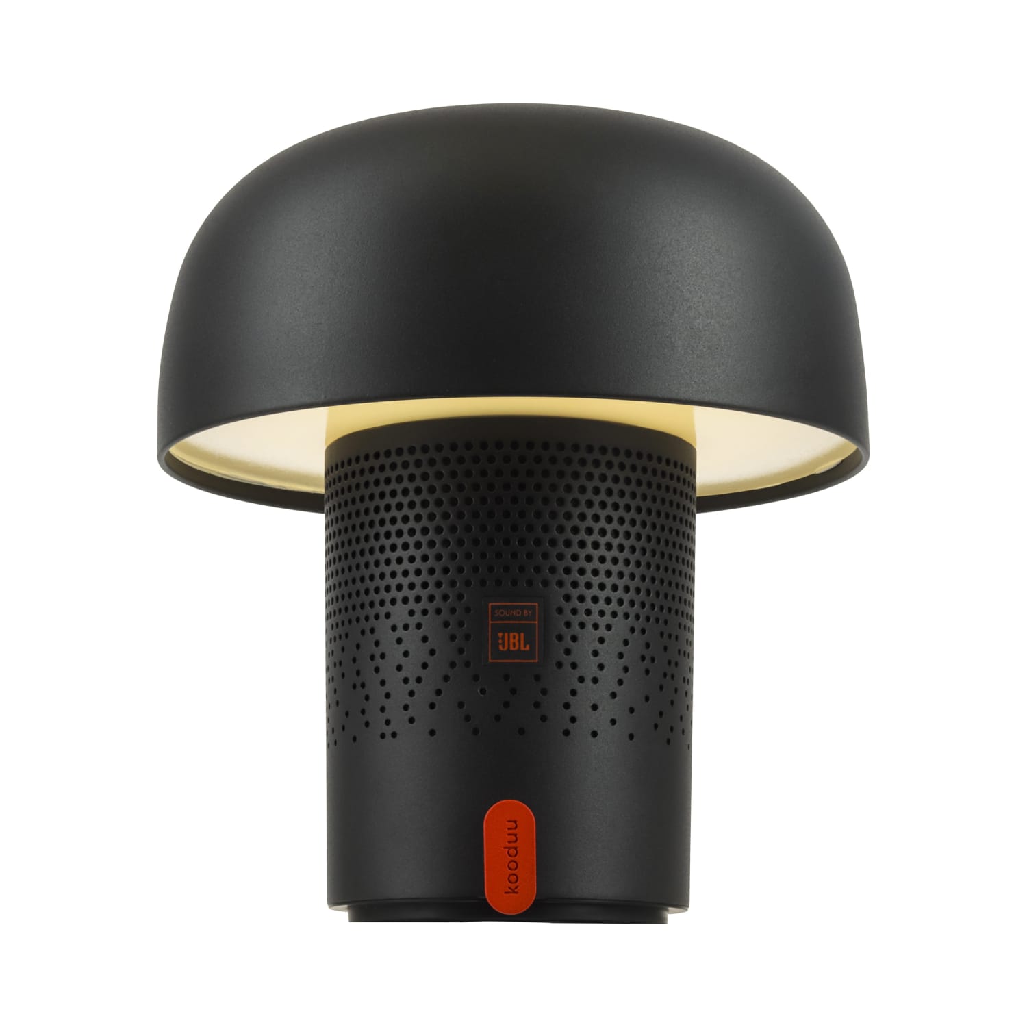 Kooduu Sensa Play Cordless Indoor/Outdoor JBL Speaker Lamp, Black