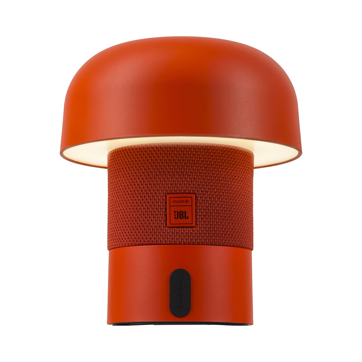 Kooduu Sensa Play Mini Cordless Indoor/Outdoor JBL Speaker Lamp, Orange - Image 4