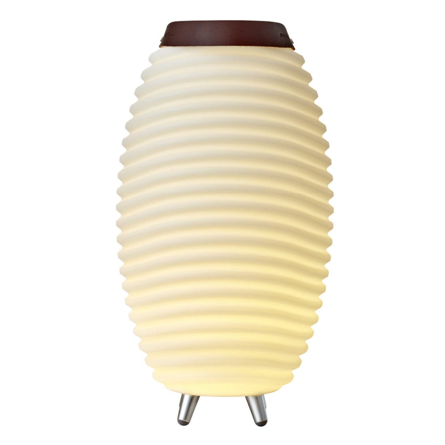Kooduu Synergy 50 Cordless Indoor/Outdoor Speaker Lamp, White - Image 5