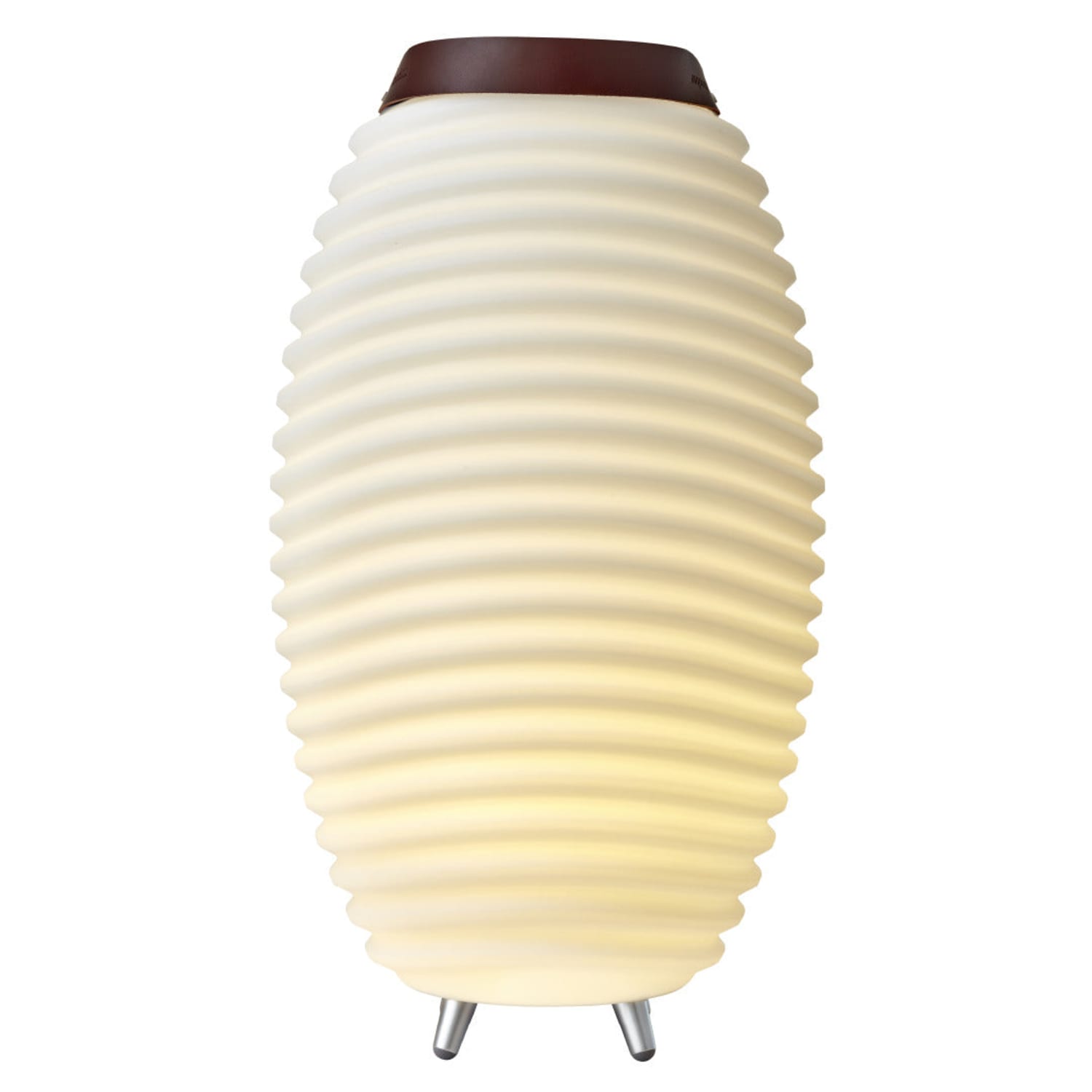 Kooduu Synergy 65 Cordless Indoor/Outdoor Speaker Lamp, White - Image 5