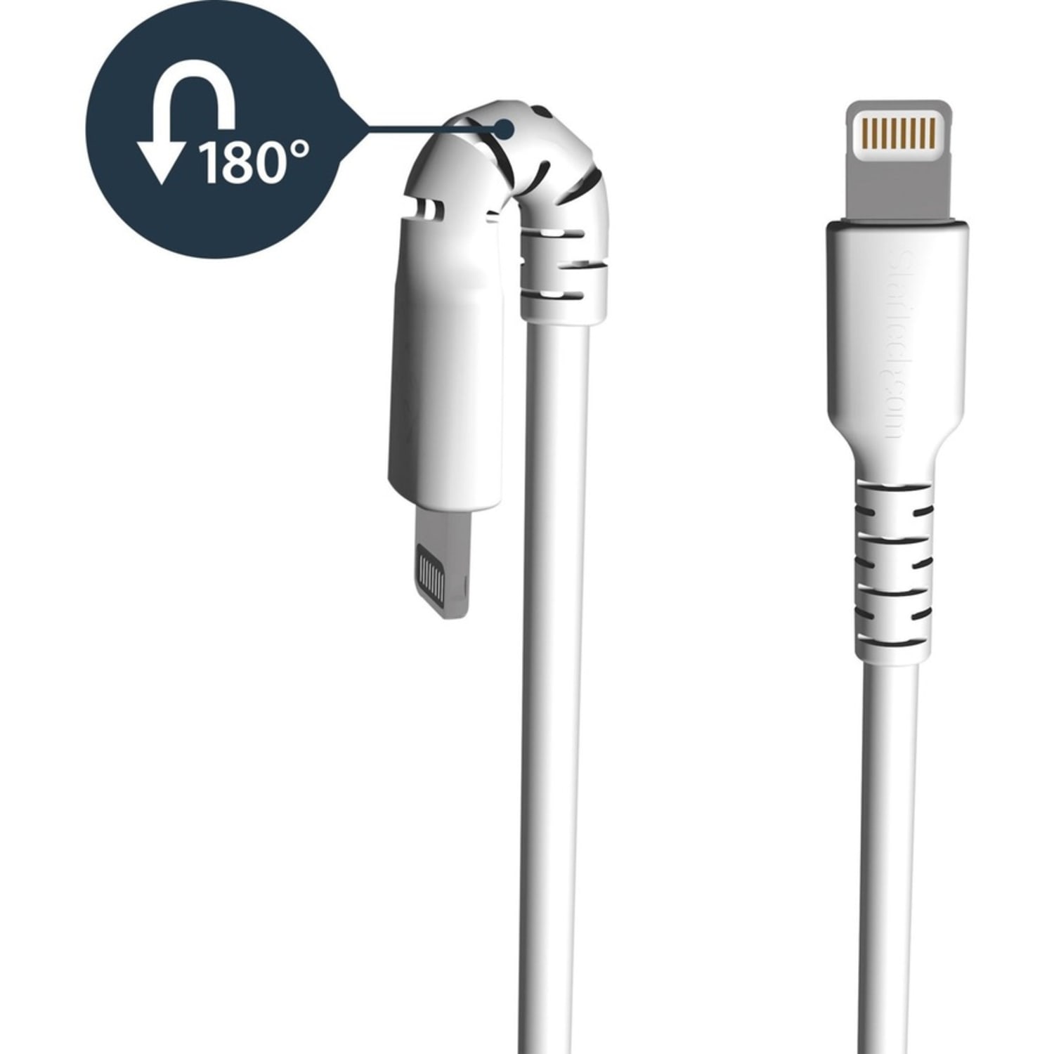 StarTech.com 3.3ft USB To Lightning Cable, White - Image 6