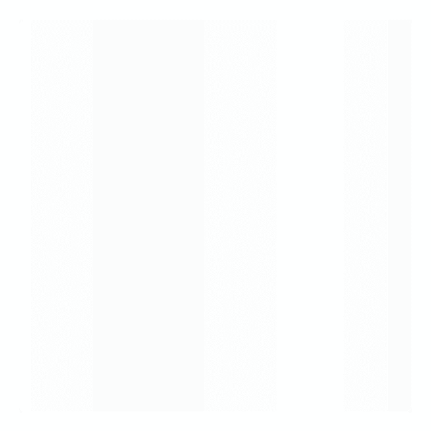 Ghent Harmony Magnetic Glass Unframed Dry-Erase Whiteboard, 48in x 48in, White - Image 3