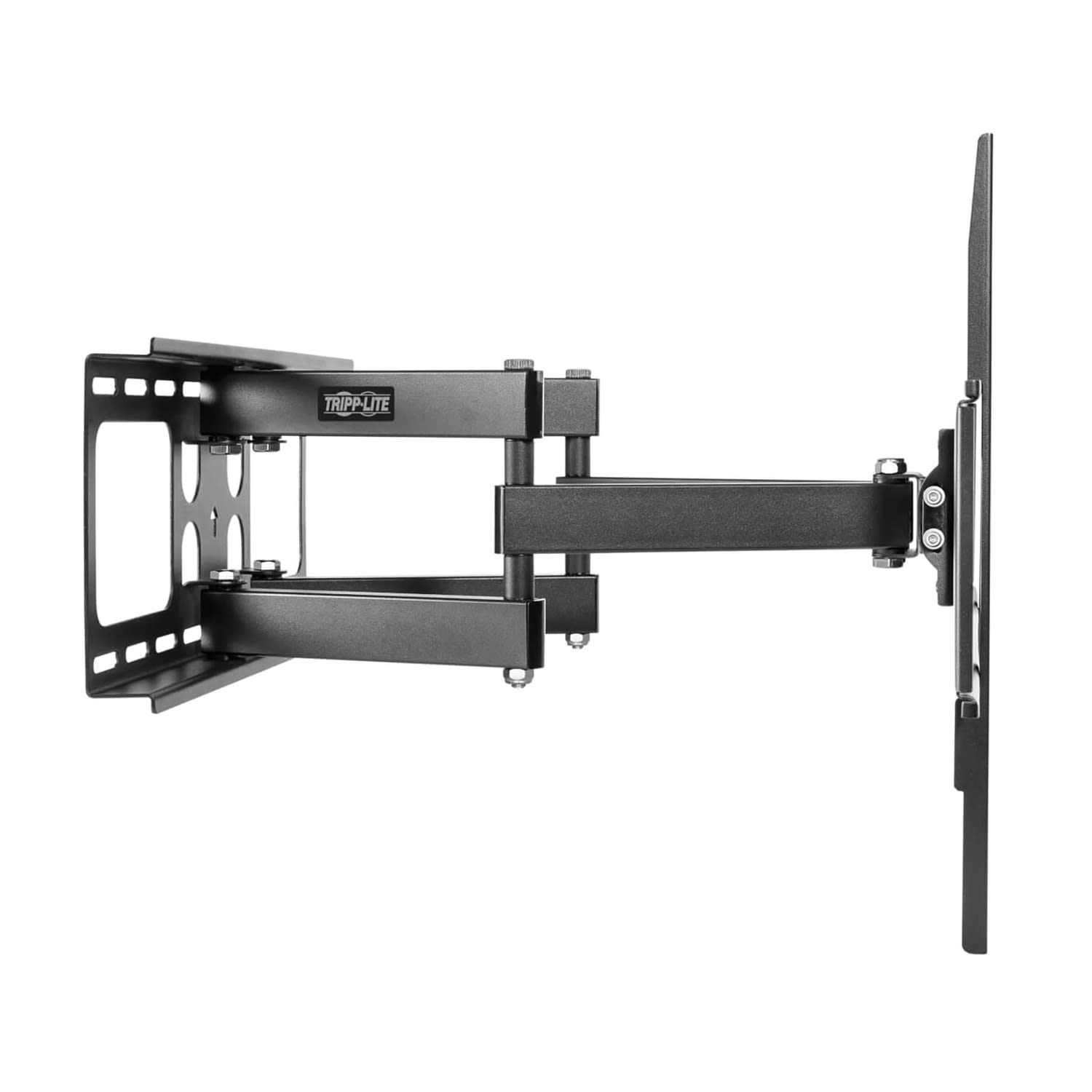 Tripp Lite Outdoor Full-Motion Steel TV Wall Mount For Flat Screen Displays Up To 80in, 20-1/8inH x 26inW x 16-15/16inD, Black - Image 3