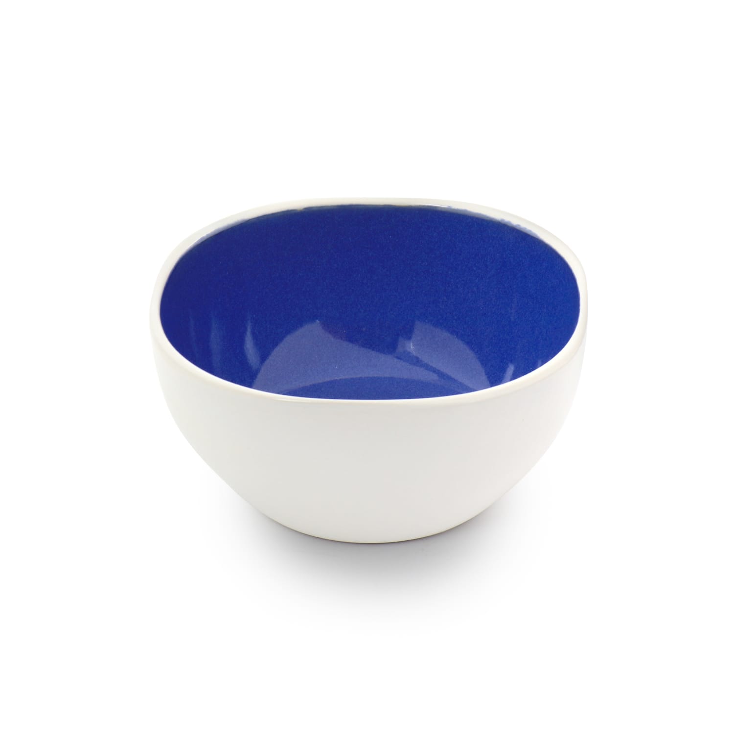 Gibson Elite Soho Lounge 16-Piece Stoneware Dinnerware Set, Cobalt - Image 6