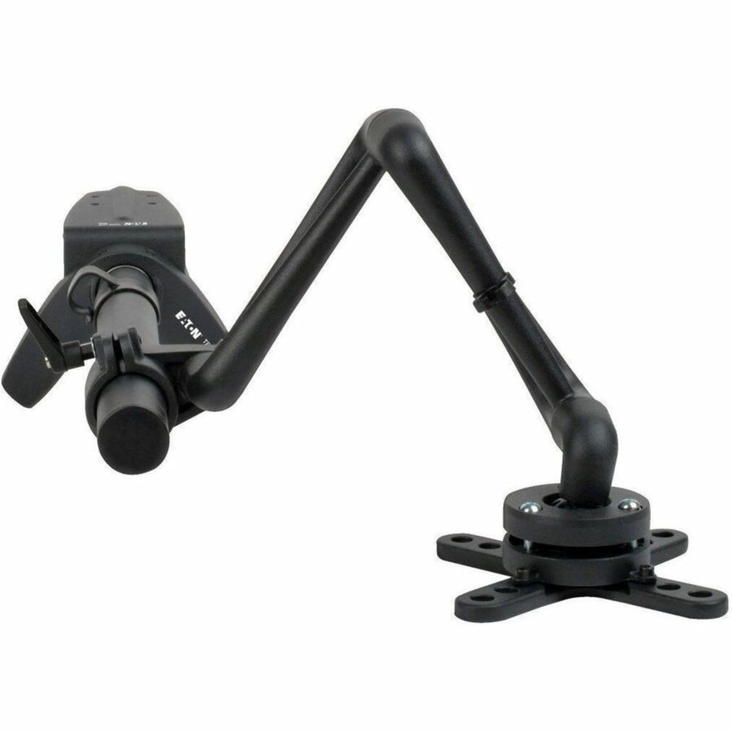 Tripp Lite Display LCD Flex Arm Desk Mount Monitor Stand Clamp 13in to 27in EA - Mounting kit (desk clamp mount, pole, bracket adapter, base plate) for LCD / plasma panel (full-motion) - steel - black - screen size: 13in-27in - desktop - Image 6