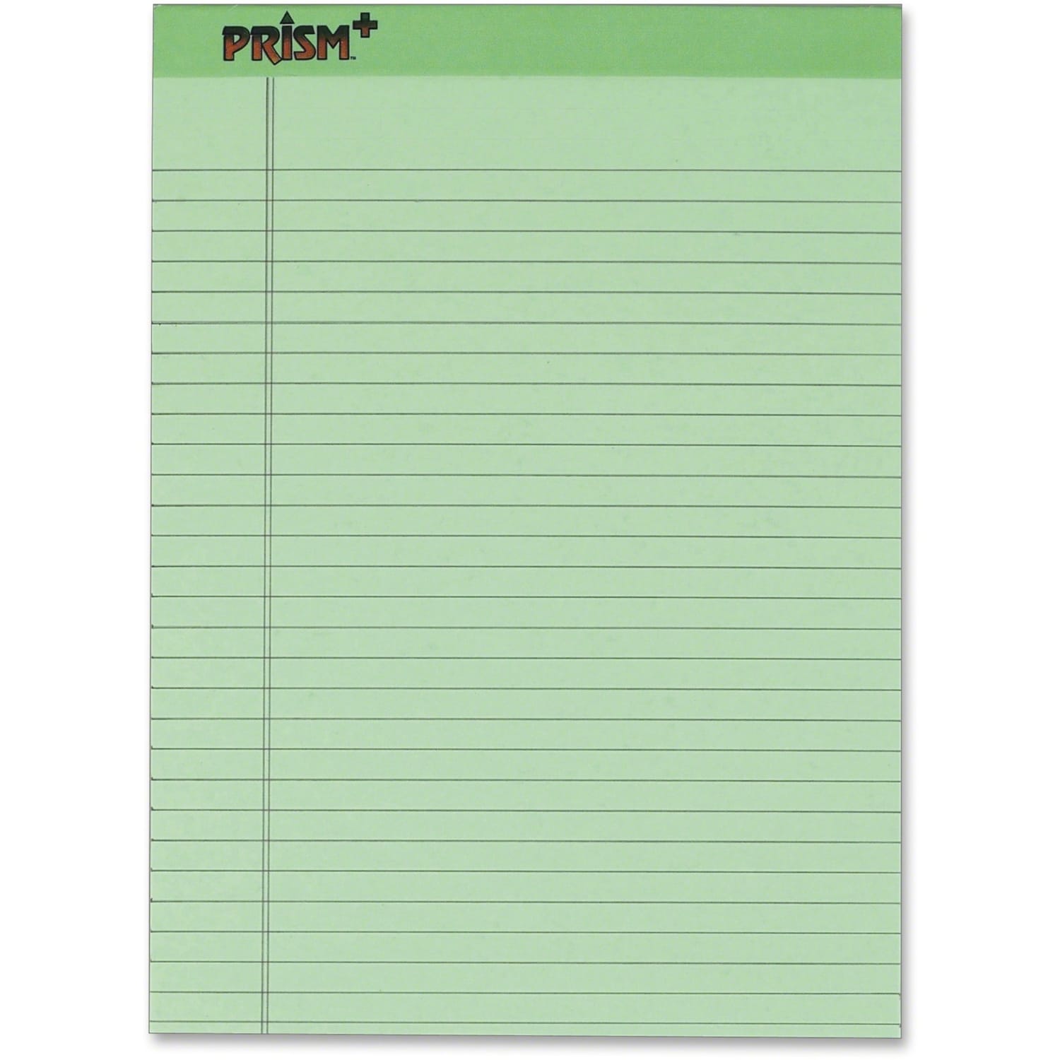 TOPS Prism+ Color Writing Pads, 8 1/2in x 11 3/4in, 100% Recycled Legal Ruled, 50 Sheets, Green, Pack Of 12 Pads - Image 3