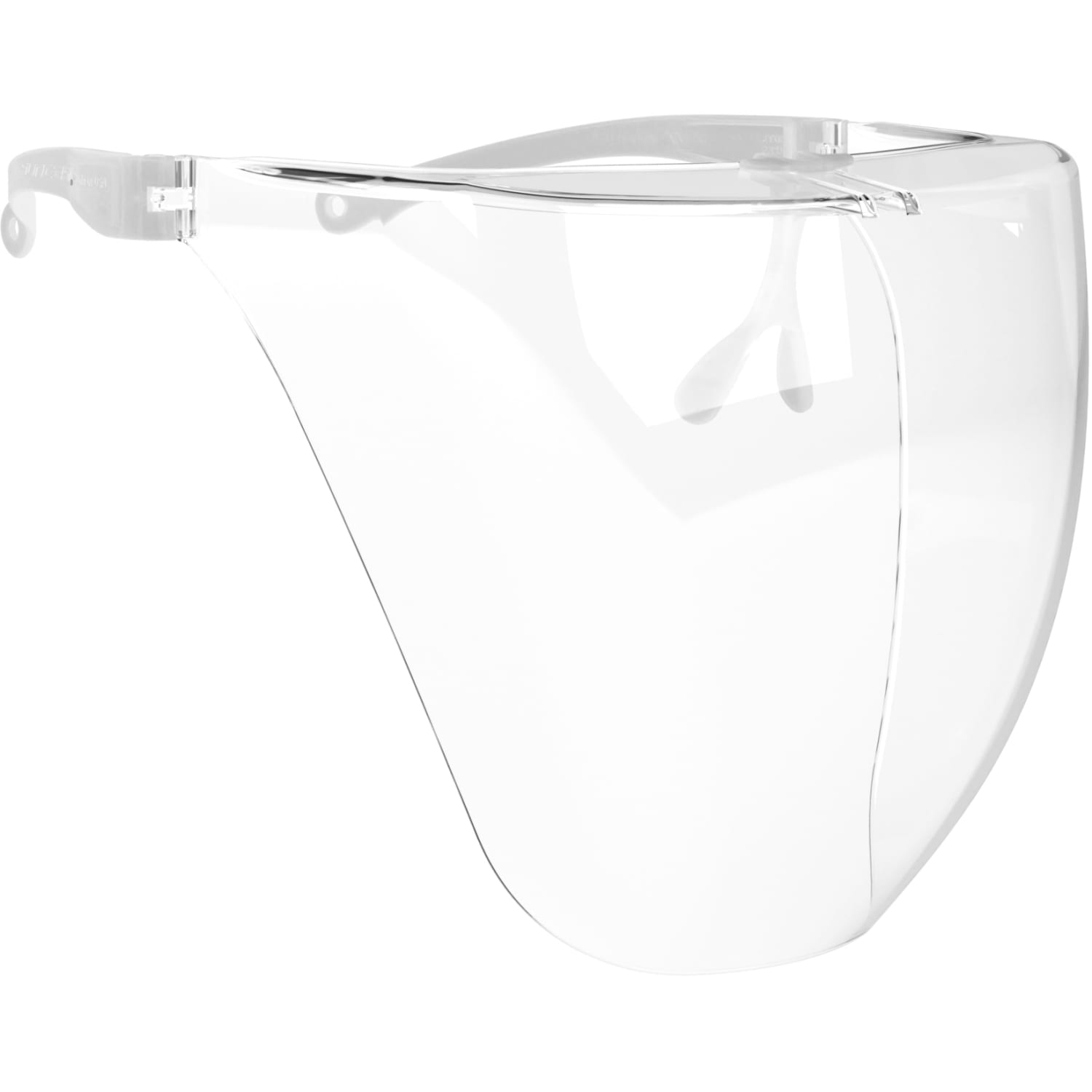 Suncast Commercial Safety Glasses Face Shields, One Size, Clear, Case Of 4 - Image 3