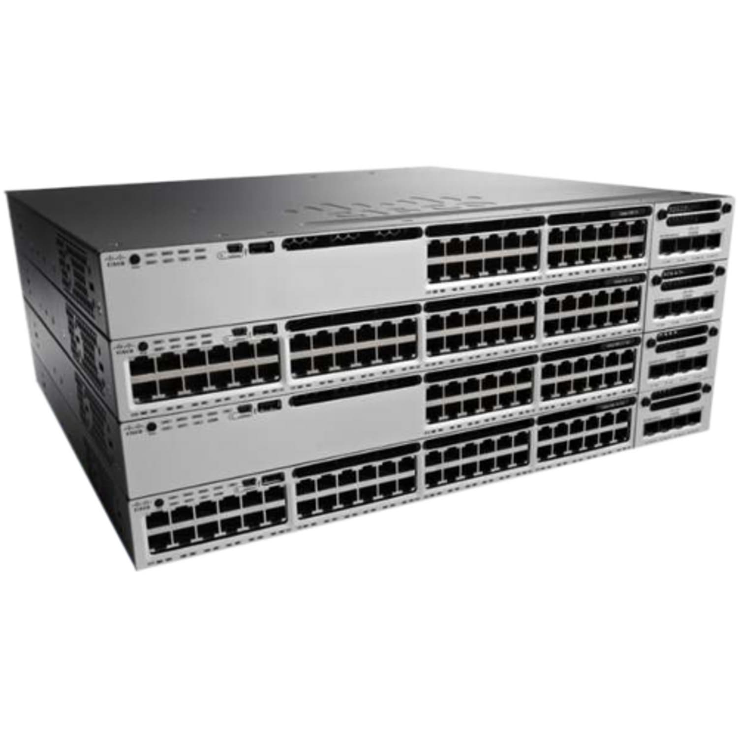 Cisco Catalyst WS-C3850-24U Ethernet Switch - 24 Ports - Manageable - Gigabit Ethernet - 10/100/1000Bas - WSC385024UL
