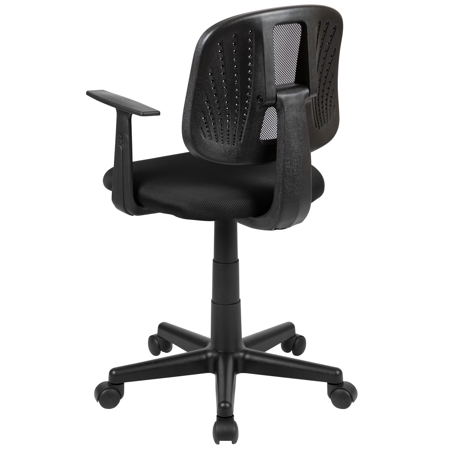 Flash Furniture Flash Fundamentals Mesh LowMid Back Task Chair Black PopularChairscom