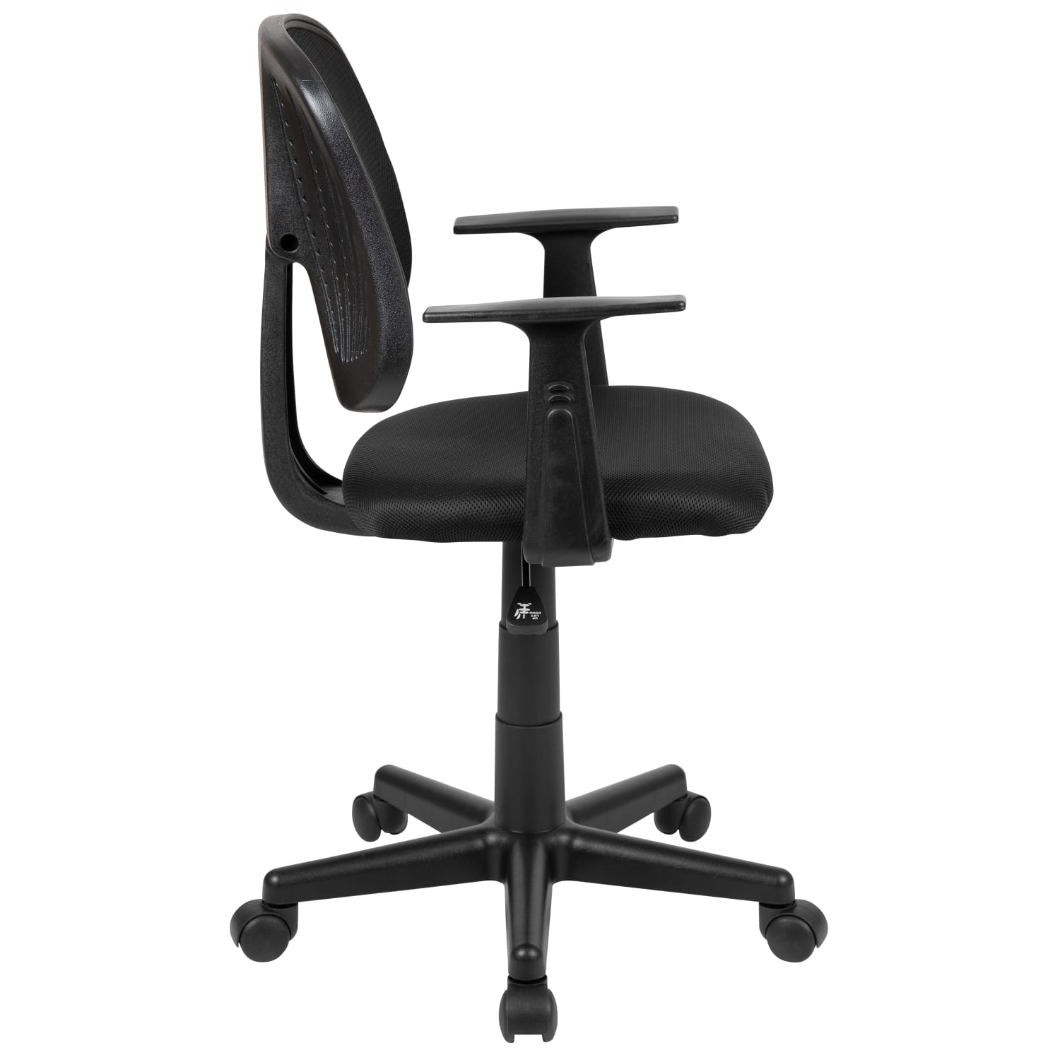 Flash Furniture Flash Fundamentals Mesh LowMid Back Task Chair Black PopularChairscom