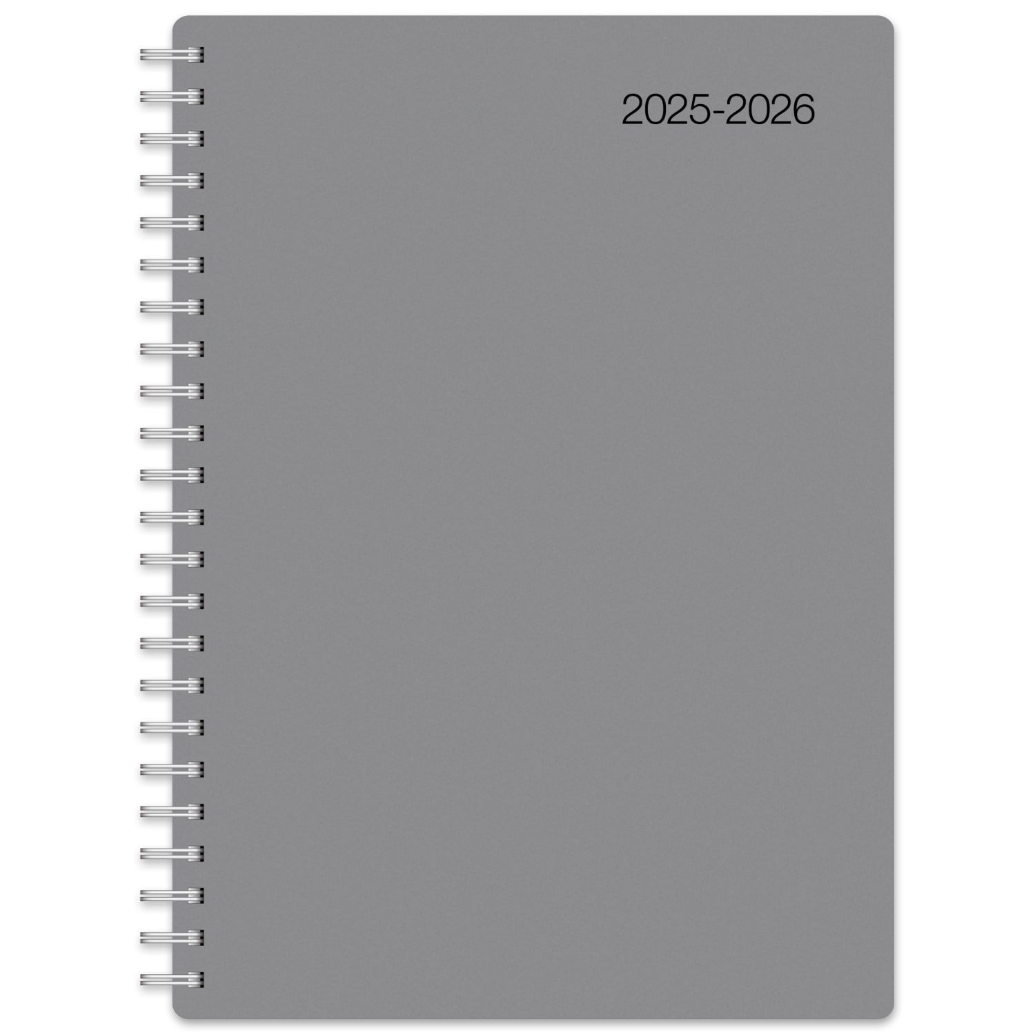 2025-2026 Office Depot Brand Weekly/Monthly Academic Planner, 5in x 8in, 30% Recycled, Gray, July 2025 To June 2026 - Image 3