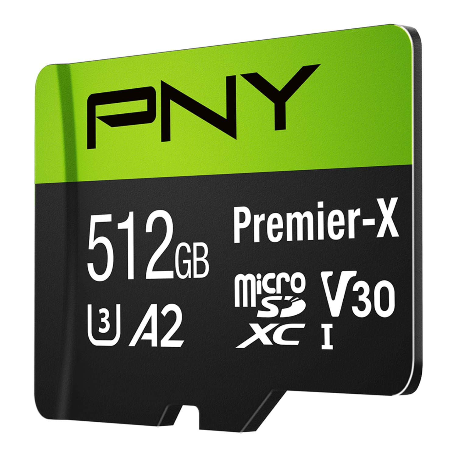 PNY Premier-X Class 10 U3 V30 100 Mbps microSDXC Flash Memory Card, 512GB - Image 3